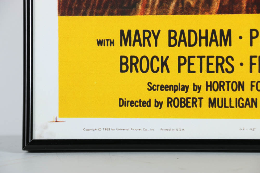 Giclee on Paper Poster "To Kill a Mockingbird by Gregory Peck"