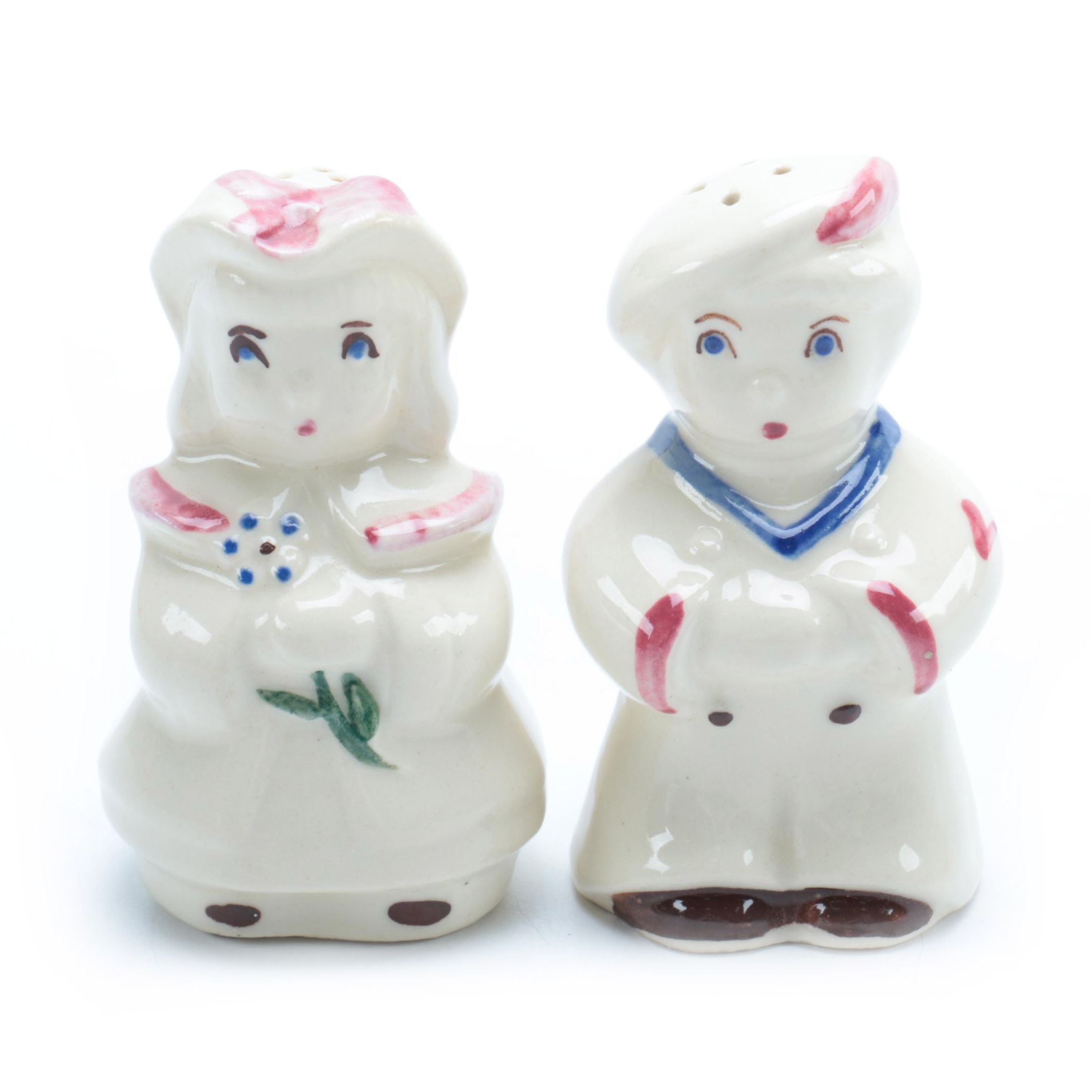 Figural Salt and Pepper Shakers