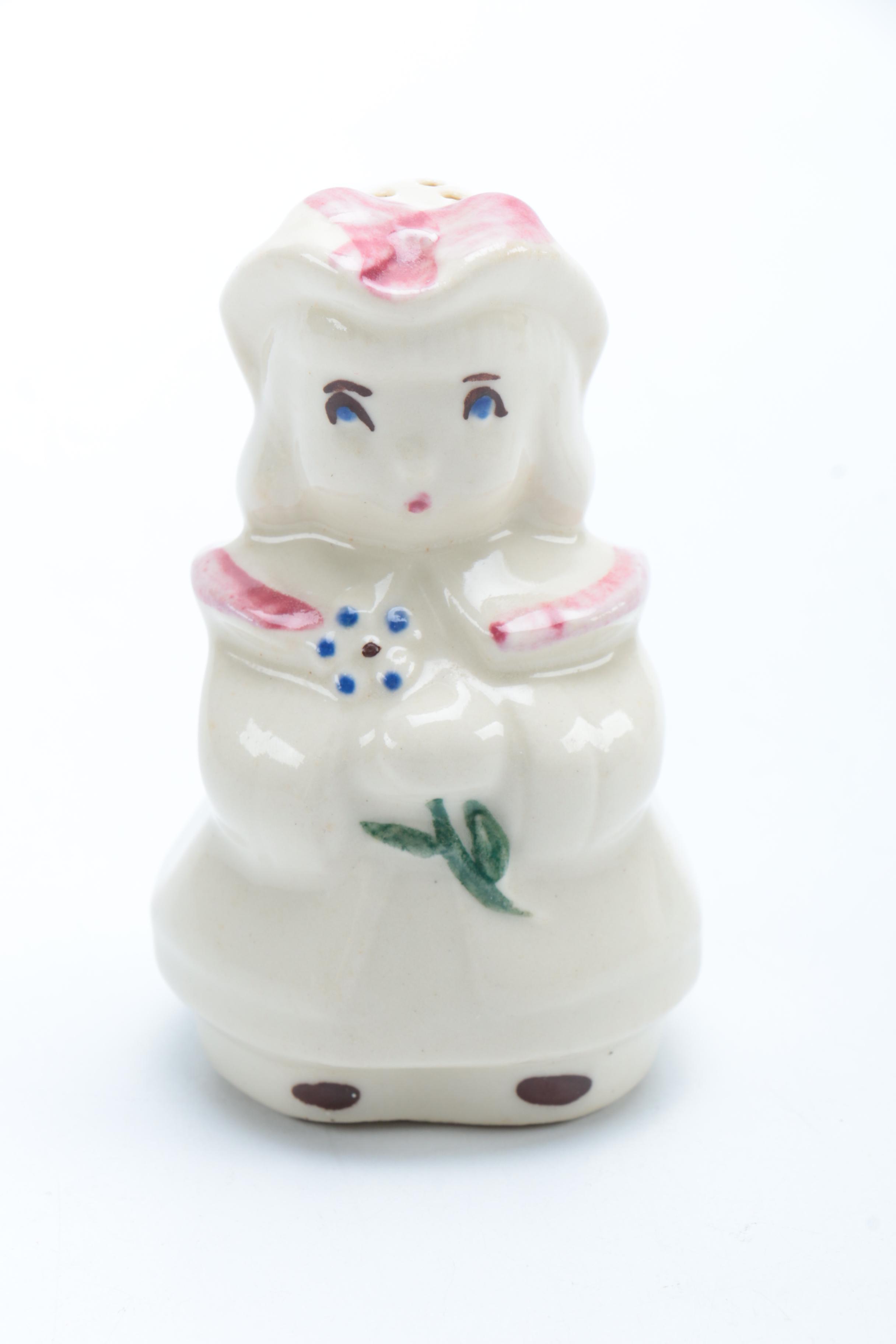 Figural Salt and Pepper Shakers