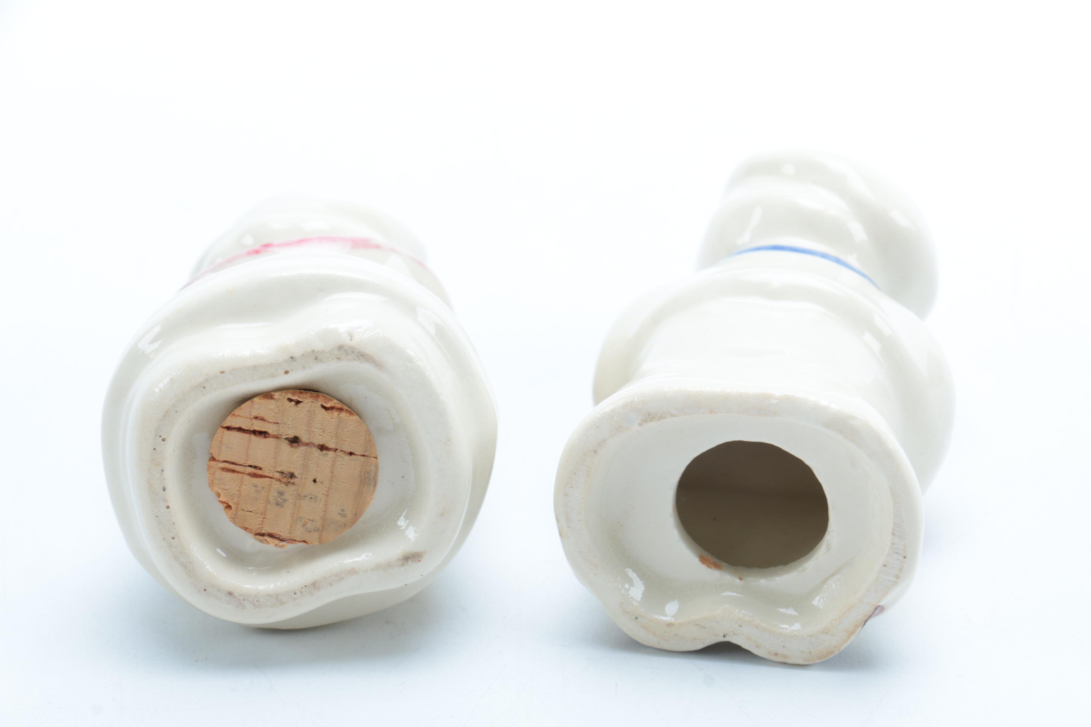 Figural Salt and Pepper Shakers