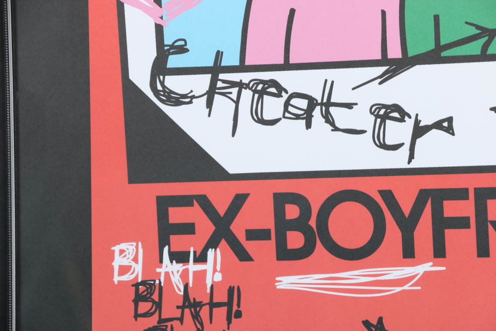 After Todd Goldman Offset Lithograph Exhibition Poster on Paper