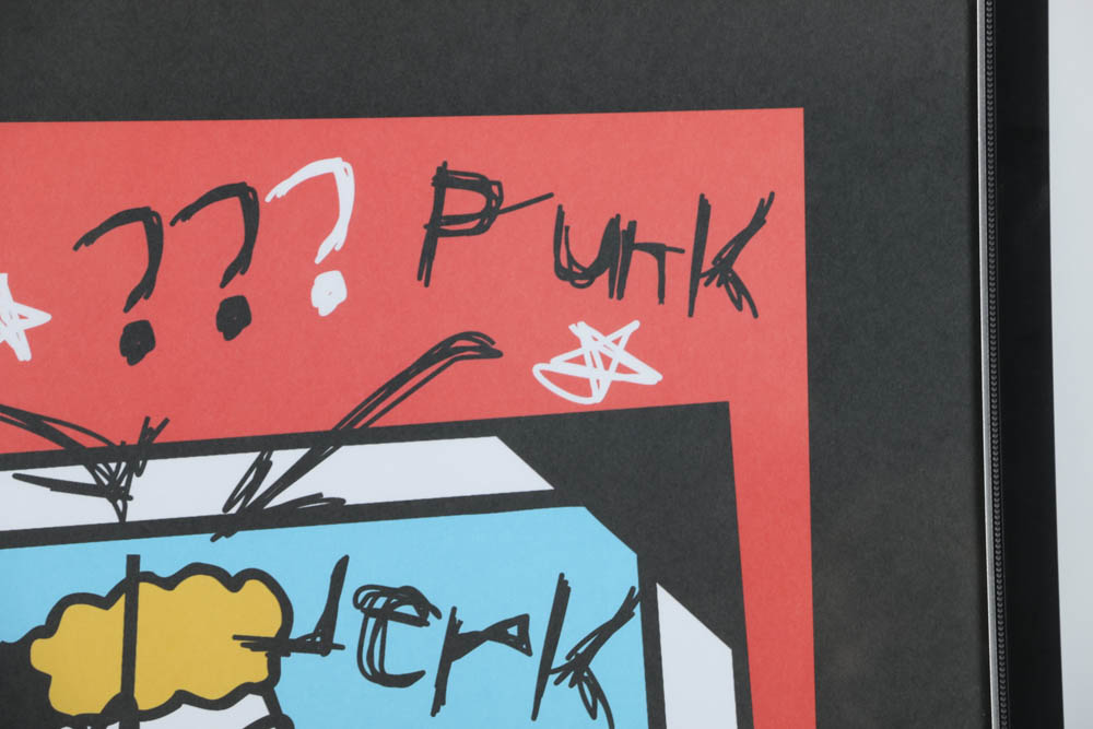 After Todd Goldman Offset Lithograph Exhibition Poster on Paper