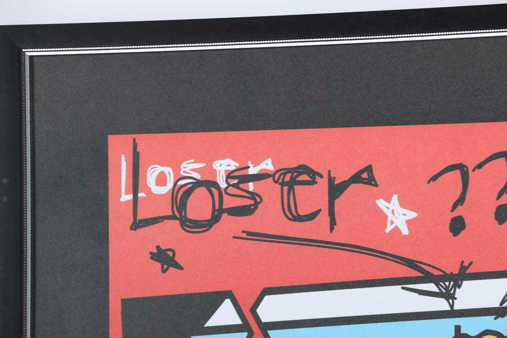 After Todd Goldman Offset Lithograph Exhibition Poster on Paper