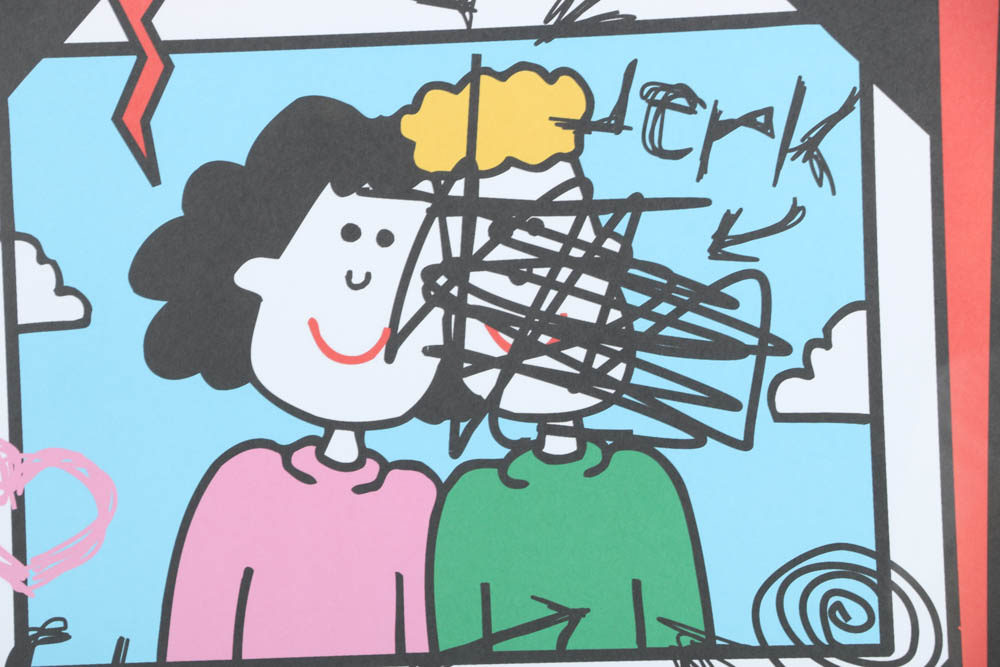 After Todd Goldman Offset Lithograph Exhibition Poster on Paper