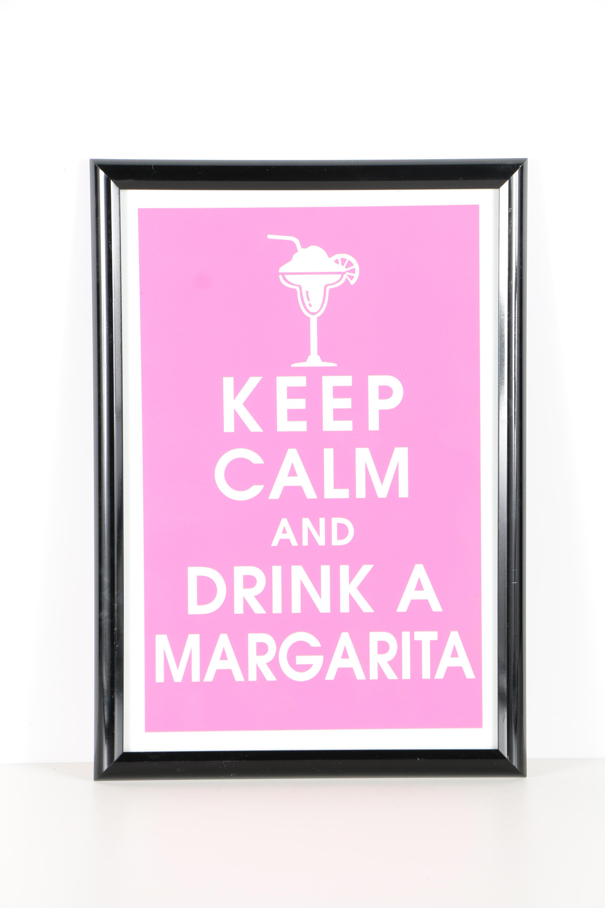 Framed "Keep Calm" Posters