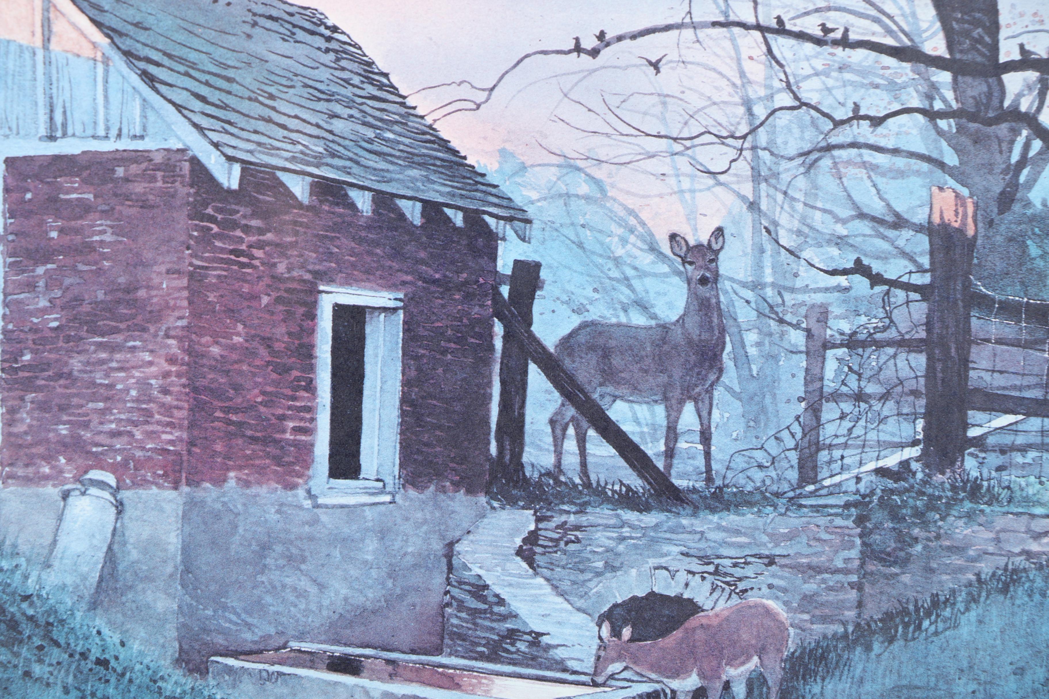 Michael Sloan Limited Edition Offset Lithograph "Sunrise Solitude"