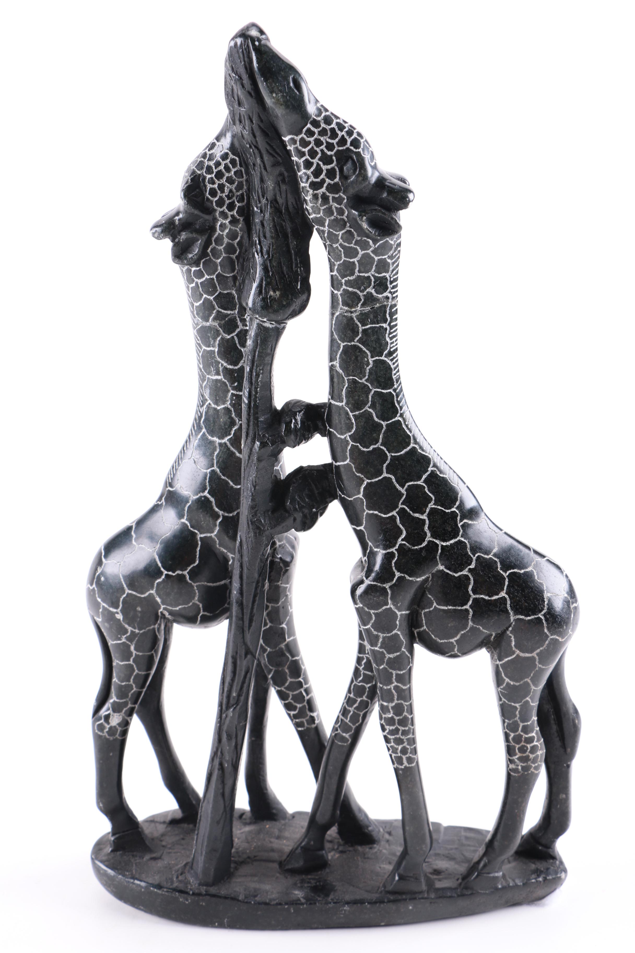 Pair of Soapstone Figurines