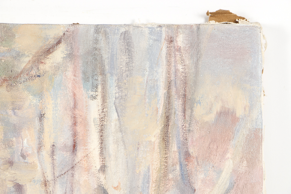 Mae Connor Oil Painting on Canvas Forest Landscape