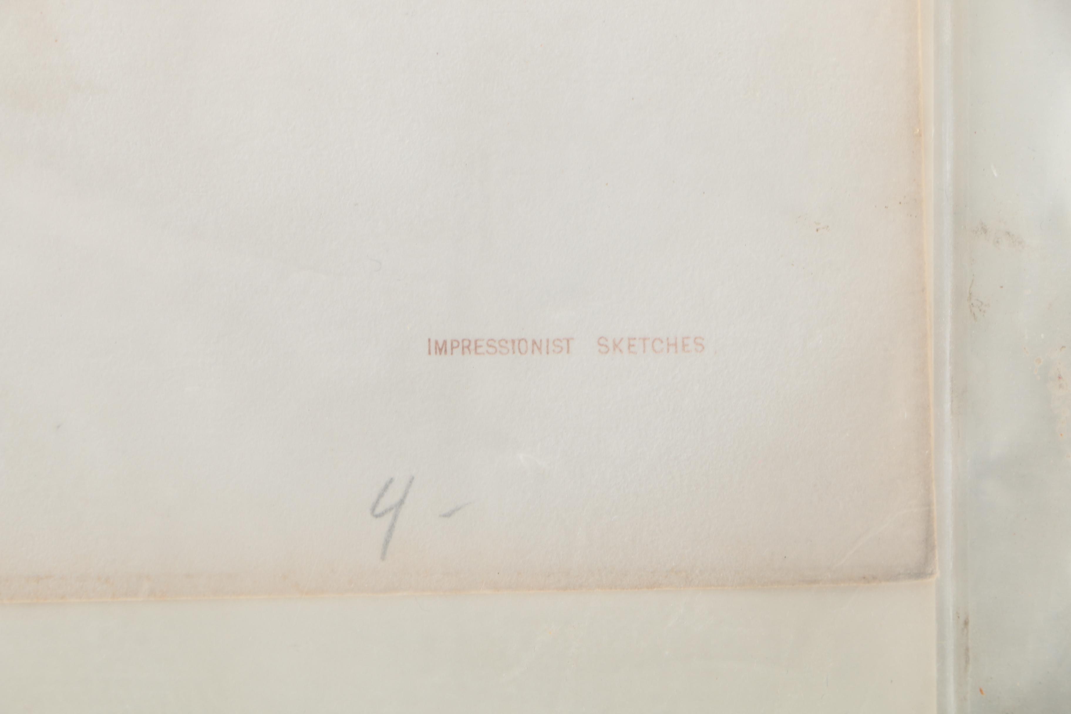 Collection of London-Themed Etchings, Photogravures, and Lithographs On Paper