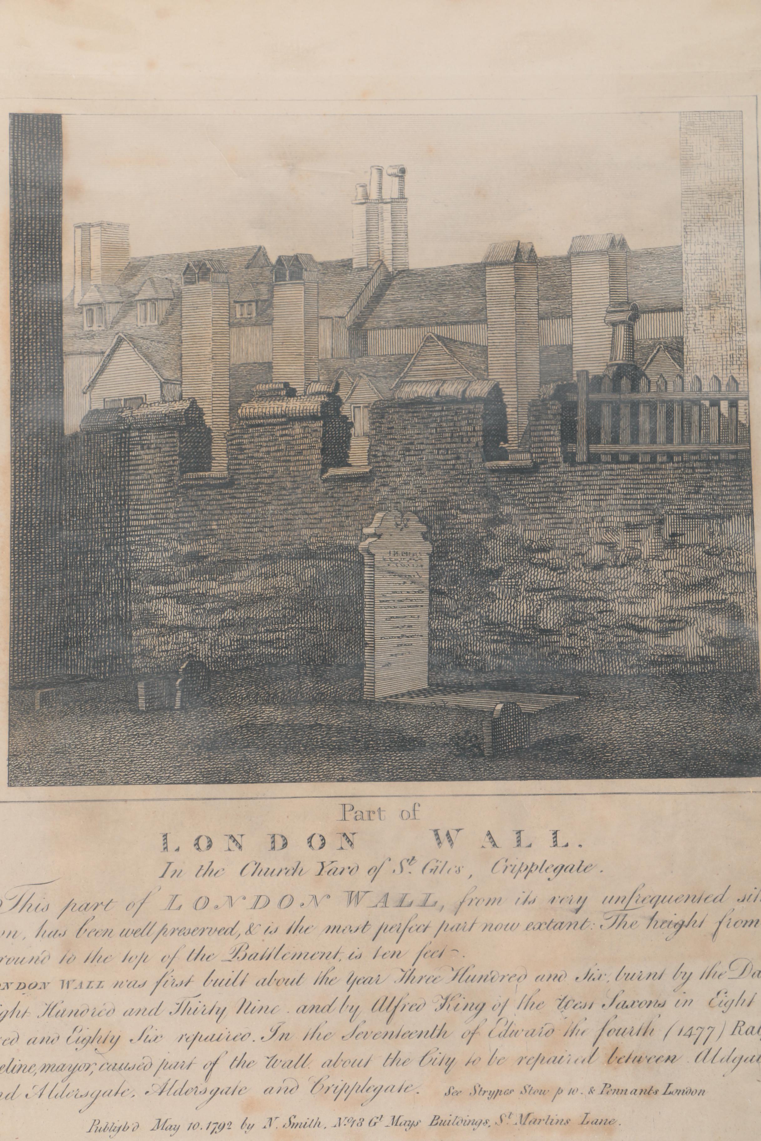 Collection of London-Themed Etchings, Photogravures, and Lithographs On Paper