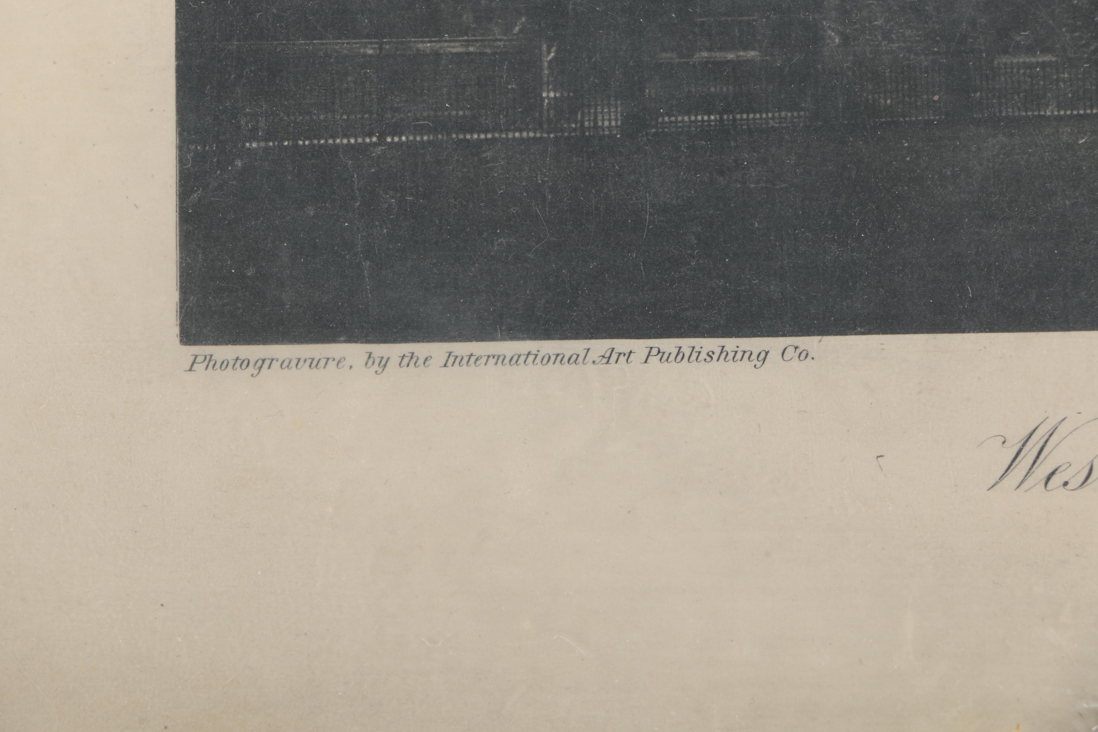 Collection of London-Themed Etchings, Photogravures, and Lithographs On Paper