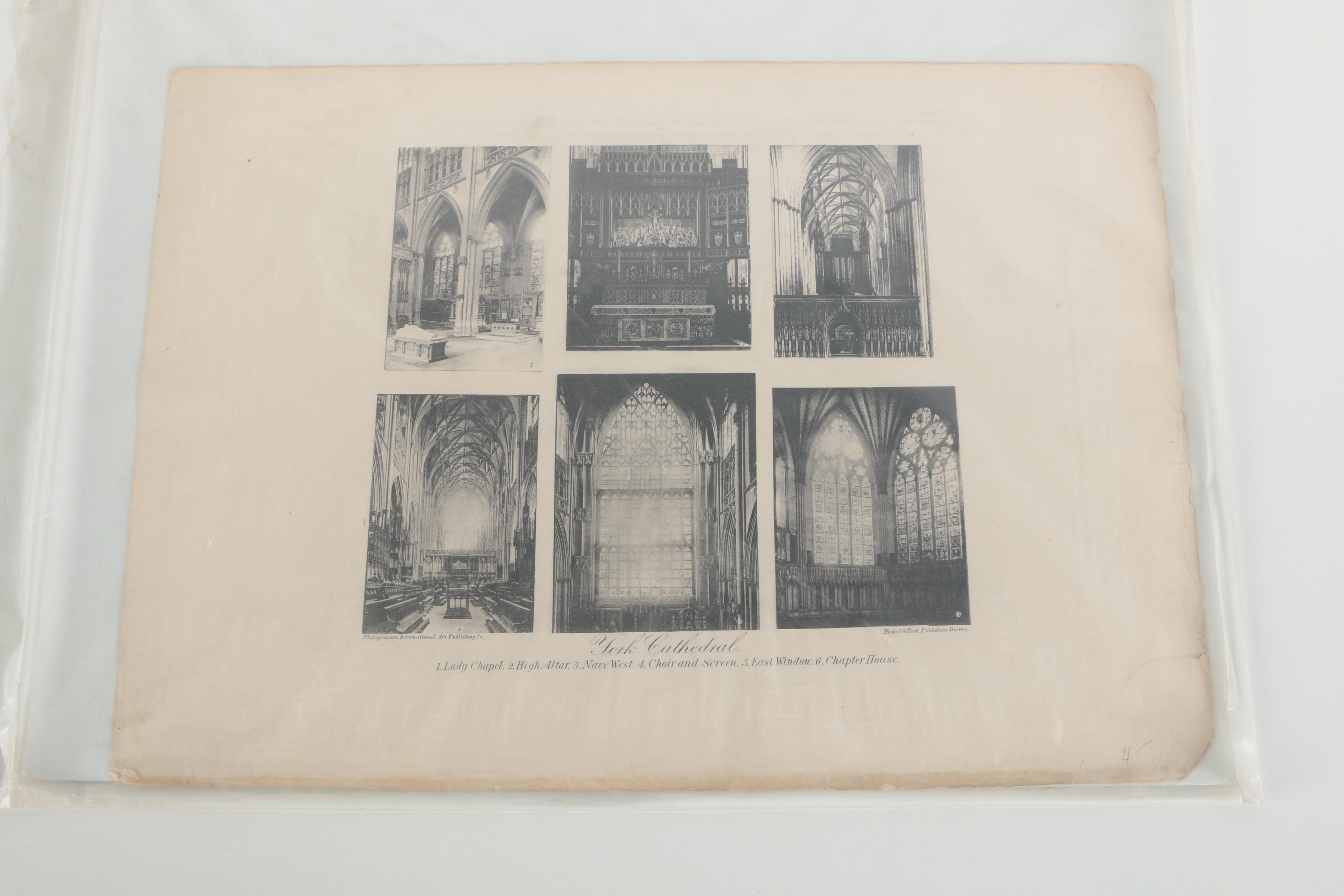 Collection of London-Themed Etchings, Photogravures, and Lithographs On Paper