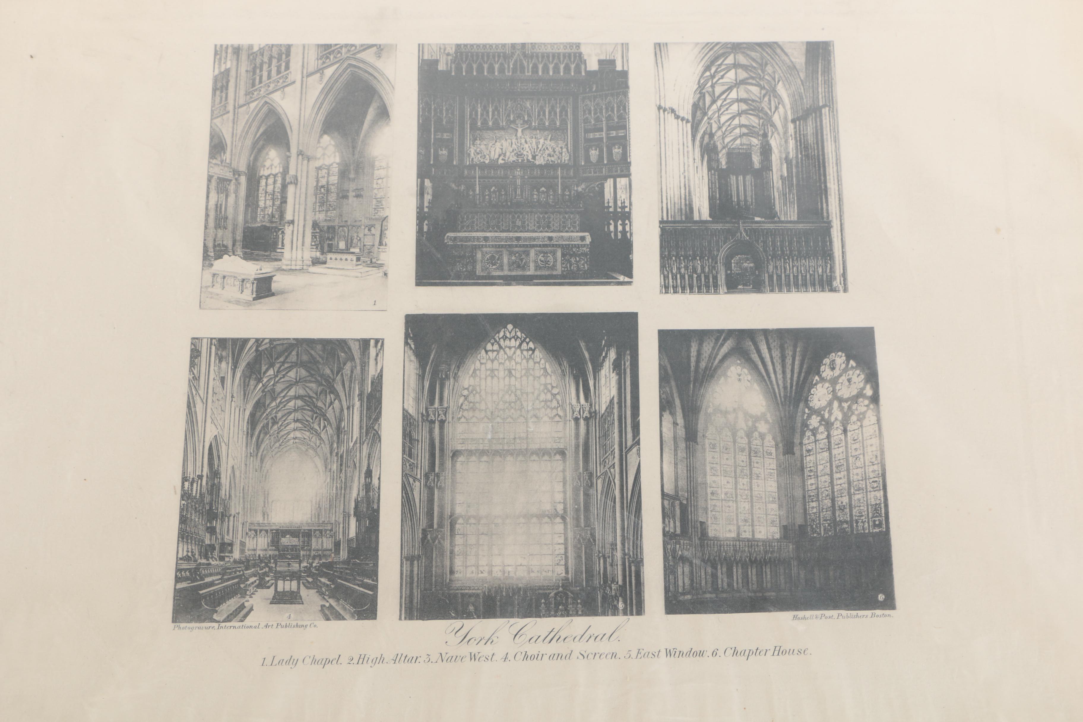 Collection of London-Themed Etchings, Photogravures, and Lithographs On Paper