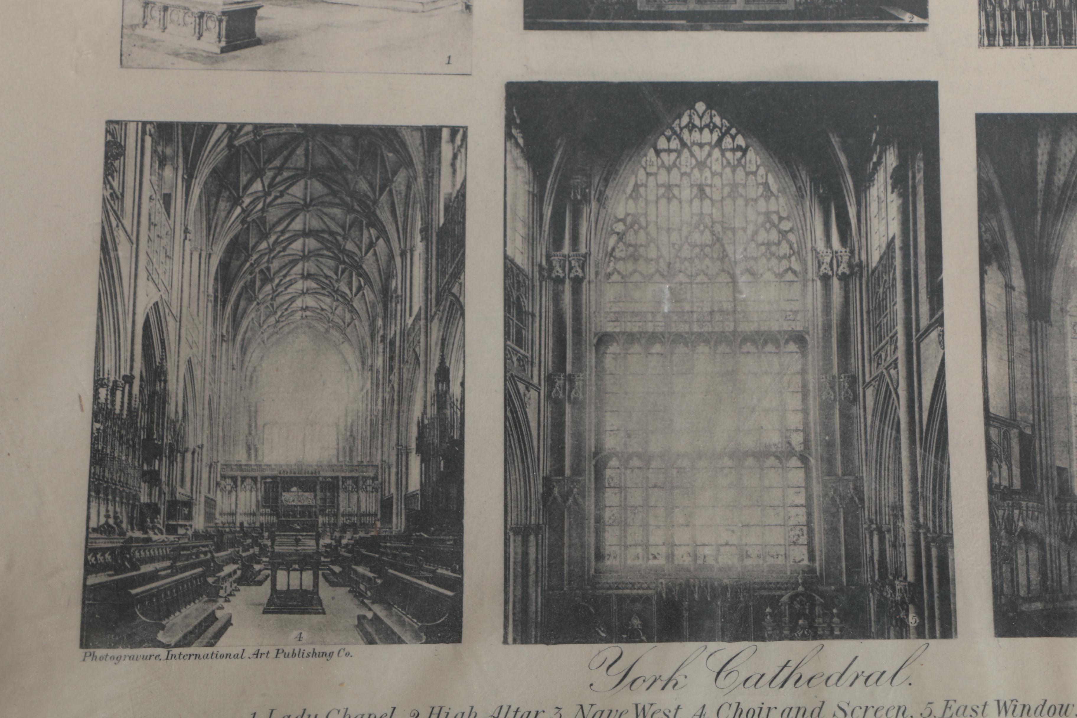 Collection of London-Themed Etchings, Photogravures, and Lithographs On Paper