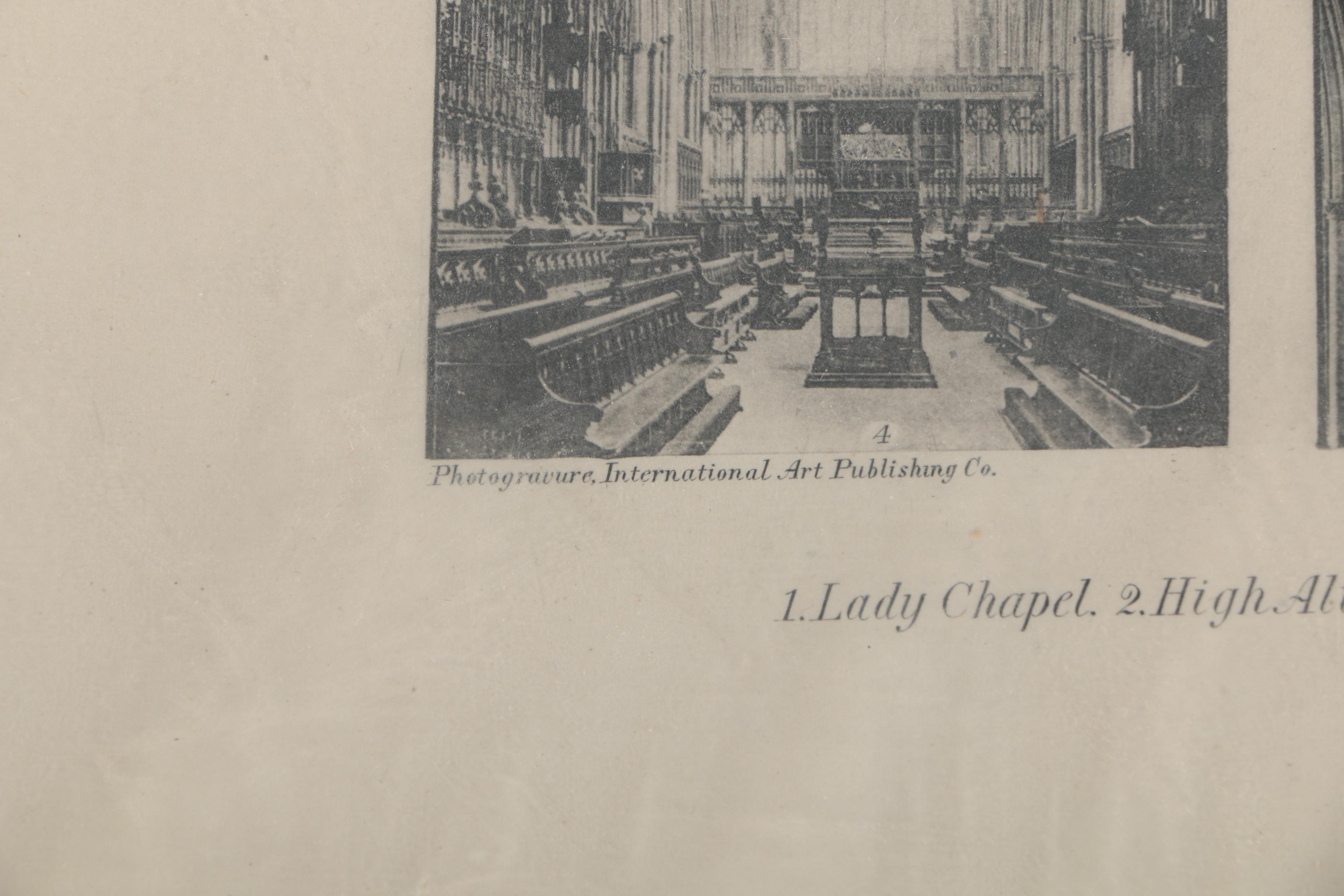 Collection of London-Themed Etchings, Photogravures, and Lithographs On Paper