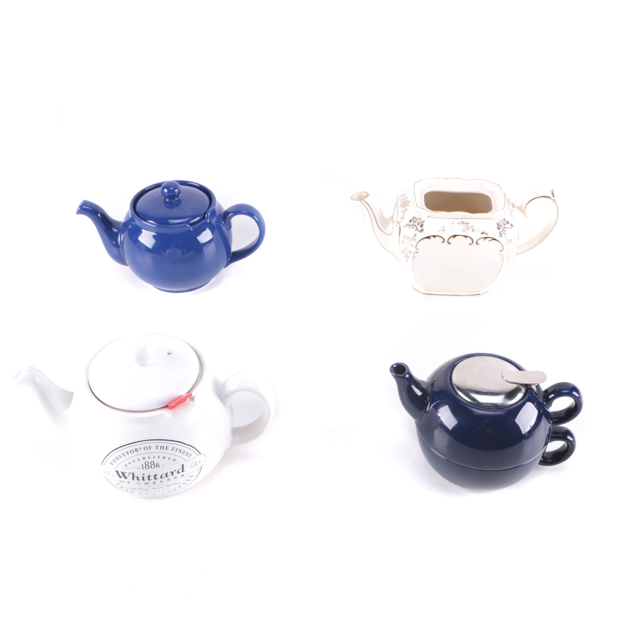 Teapot Collection Including Sadler