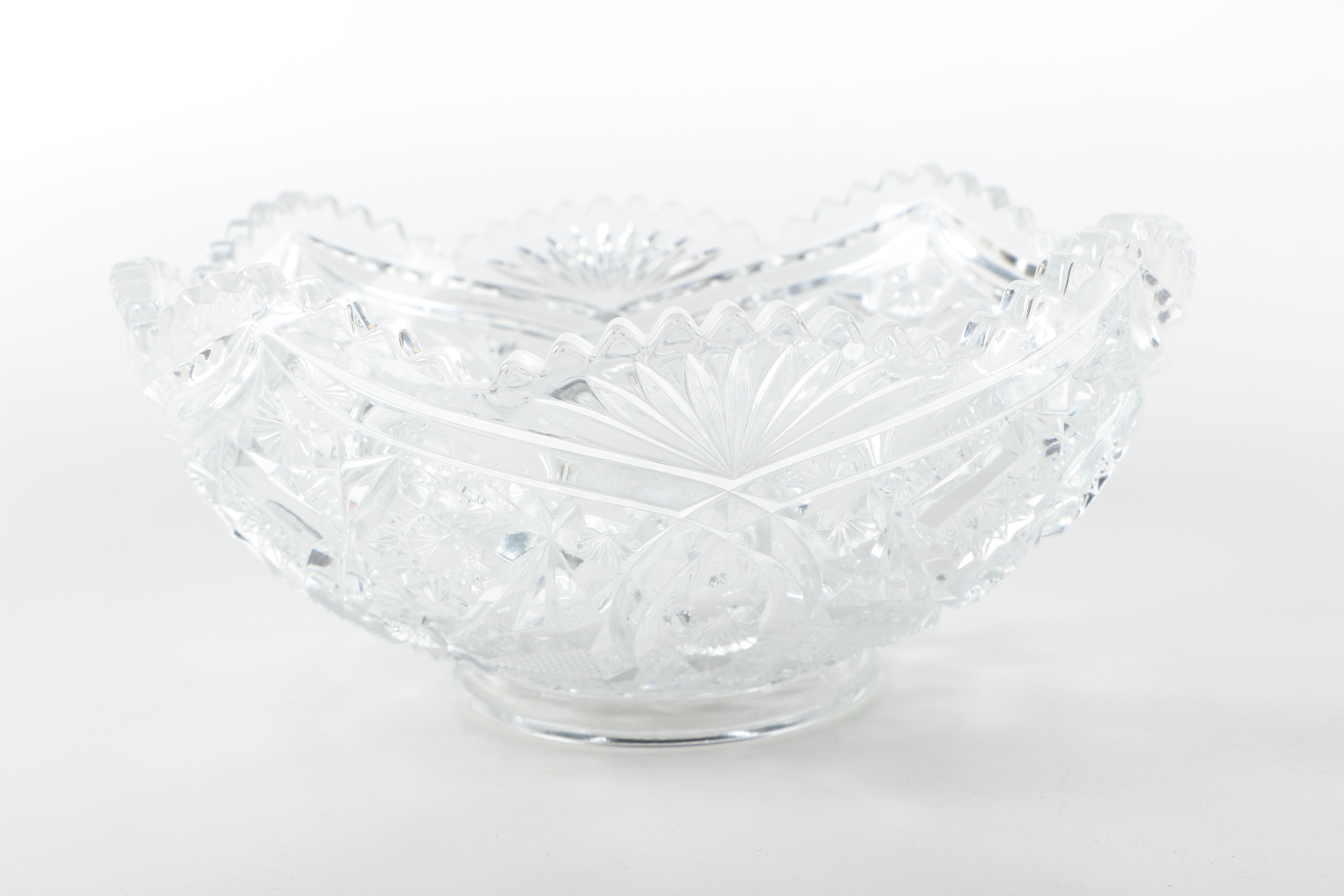 Selection of Vintage Pressed Glass Tableware