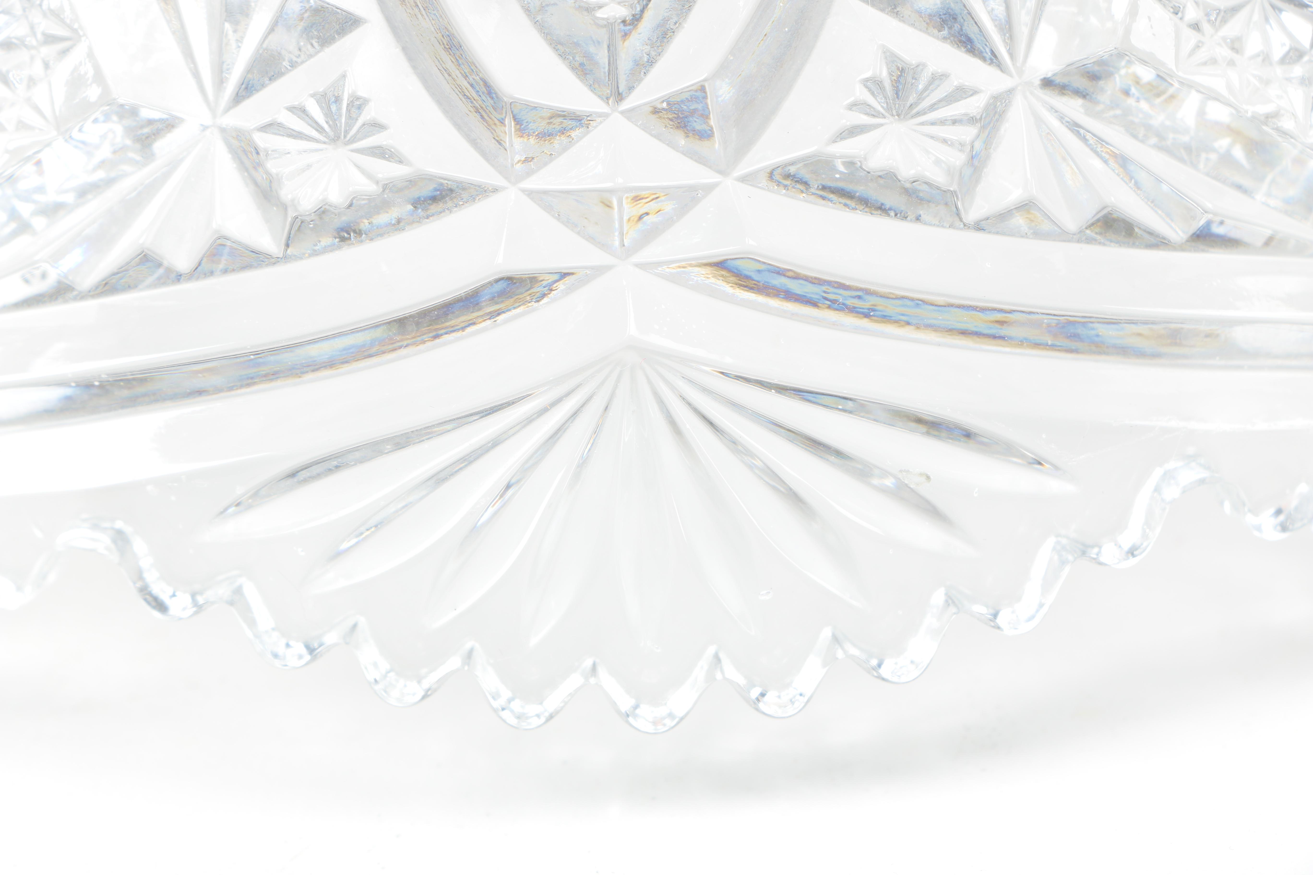 Selection of Vintage Pressed Glass Tableware