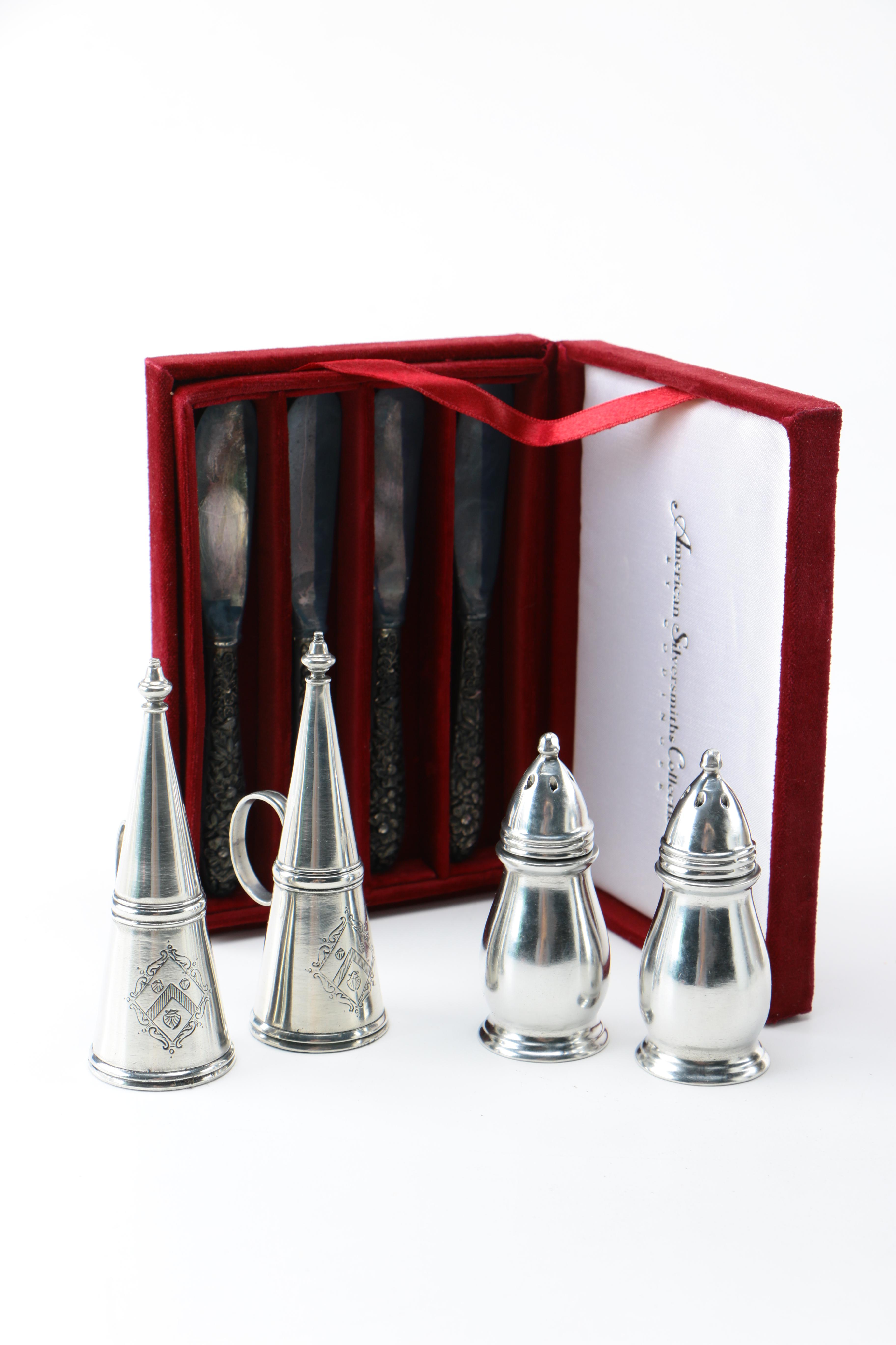 Assortment of Mugs, Shakers and Other Tableware