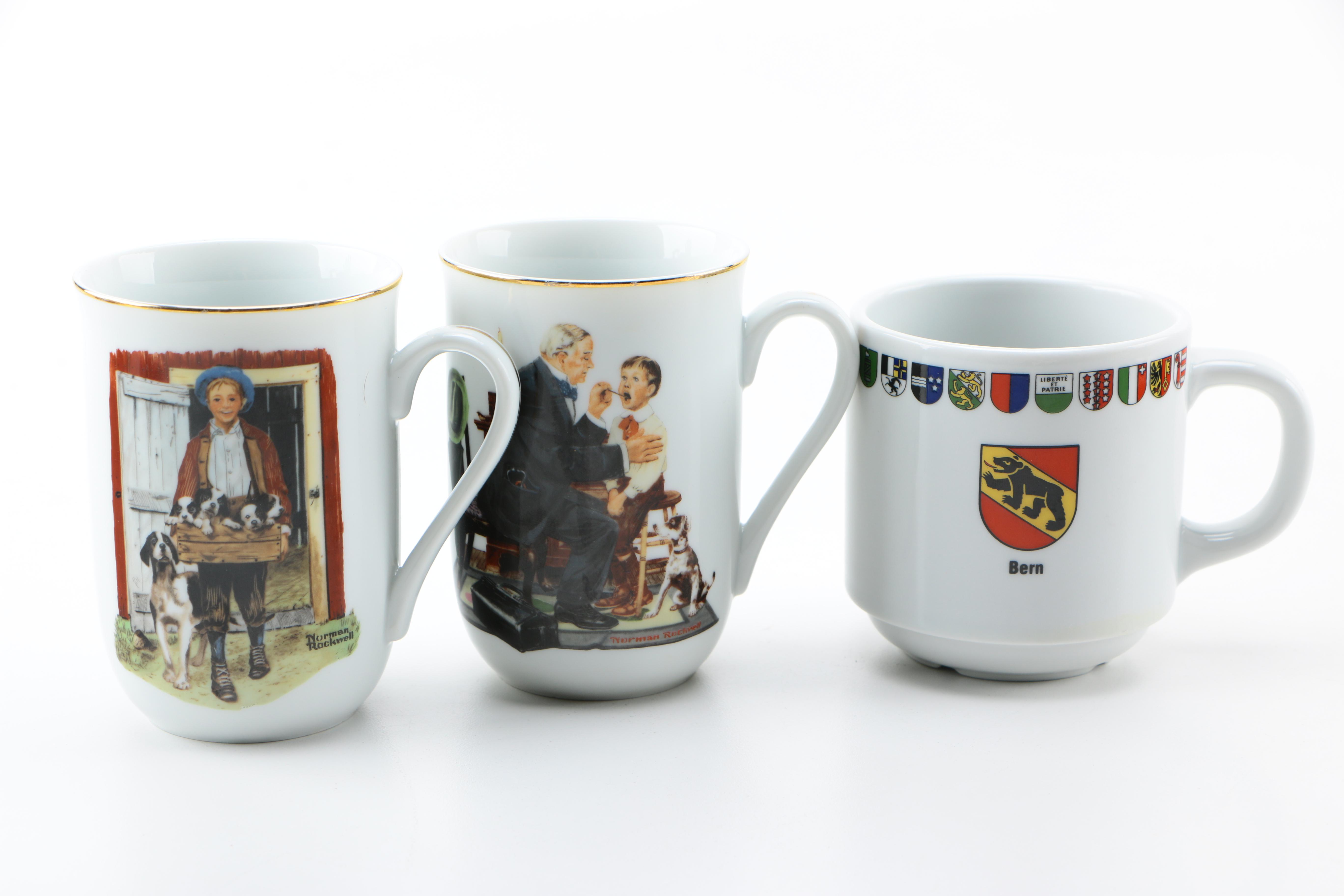 Assortment of Mugs, Shakers and Other Tableware