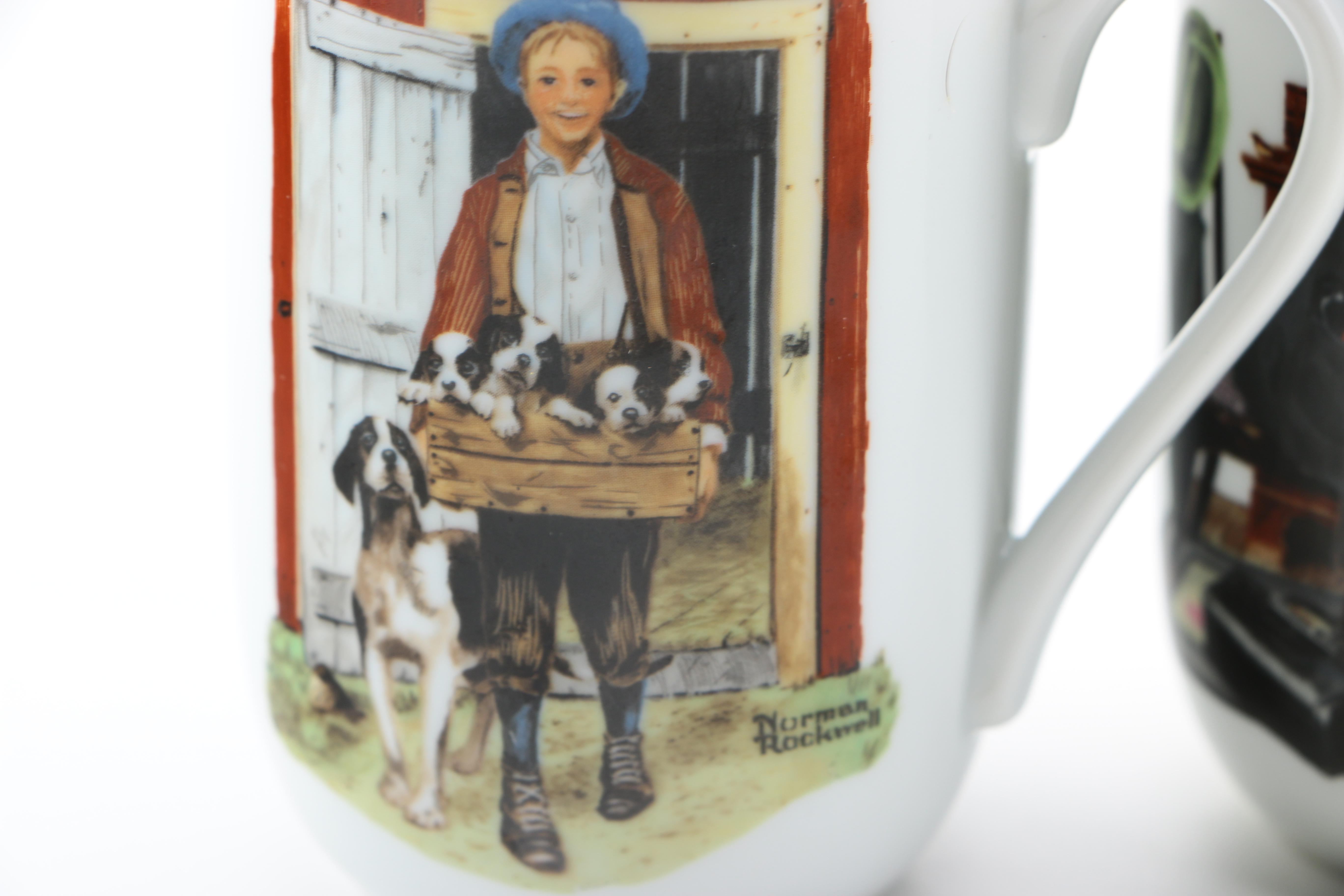 Assortment of Mugs, Shakers and Other Tableware