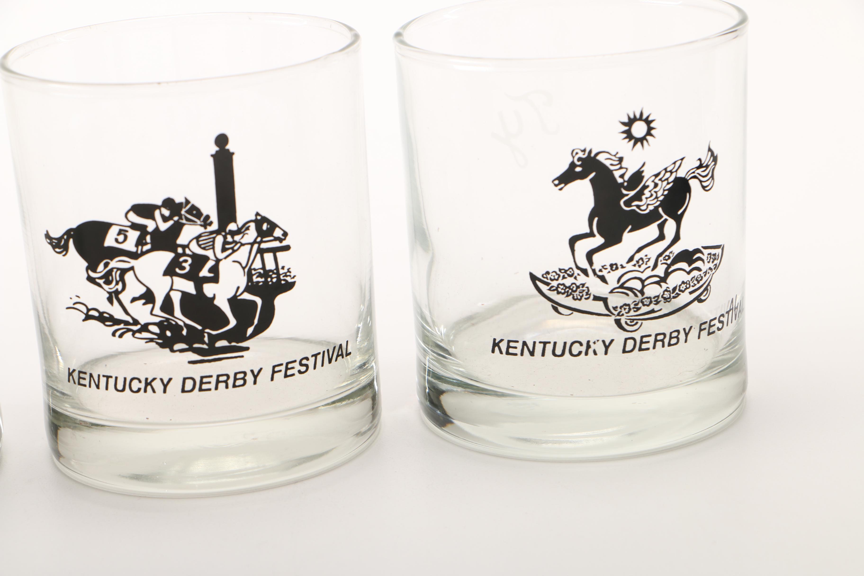 Kentucky Derby Festival Rocks Glasses