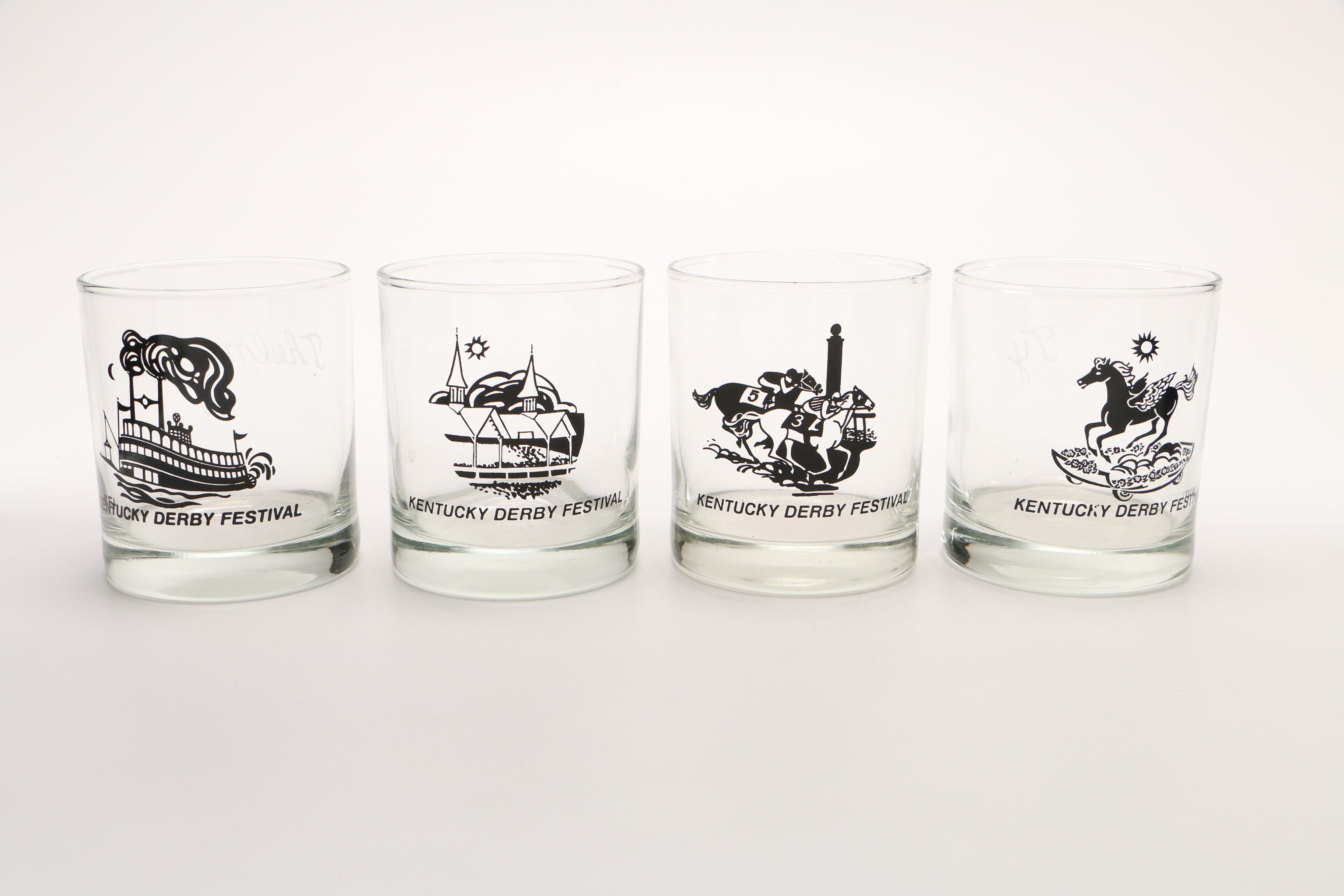 Kentucky Derby Festival Rocks Glasses