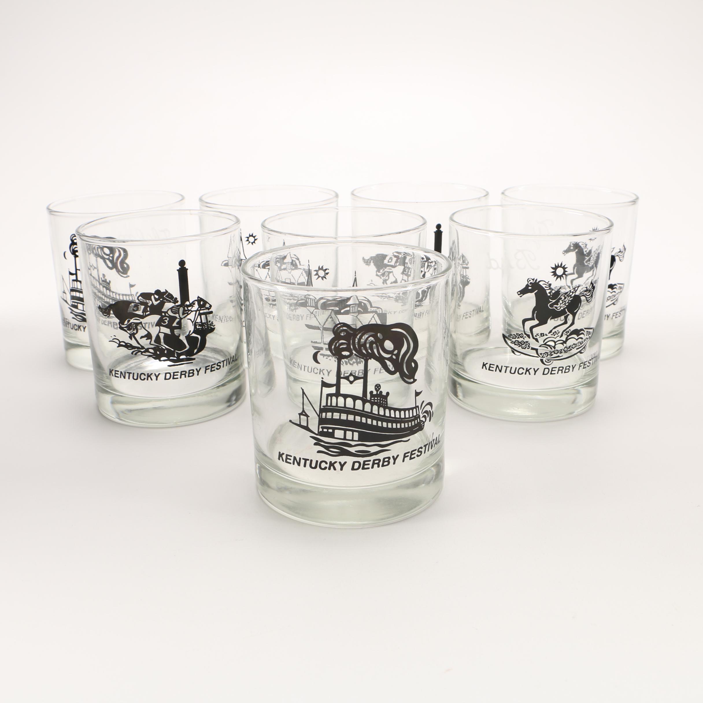 Kentucky Derby Festival Rocks Glasses