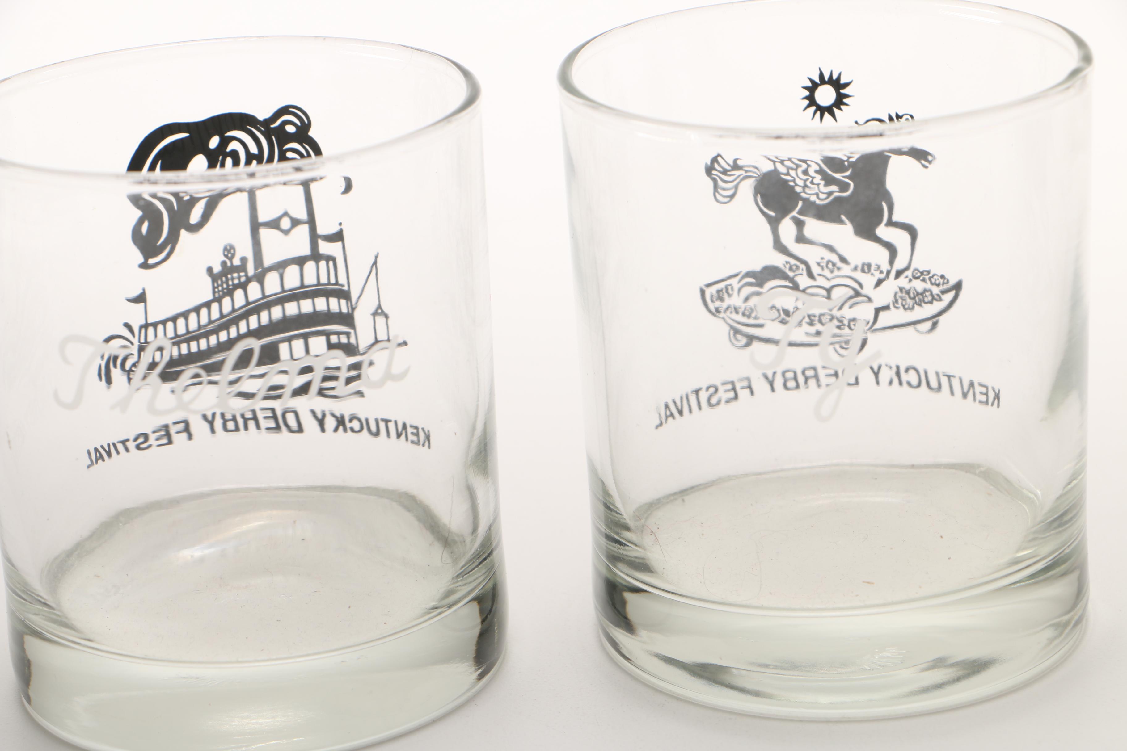 Kentucky Derby Festival Rocks Glasses