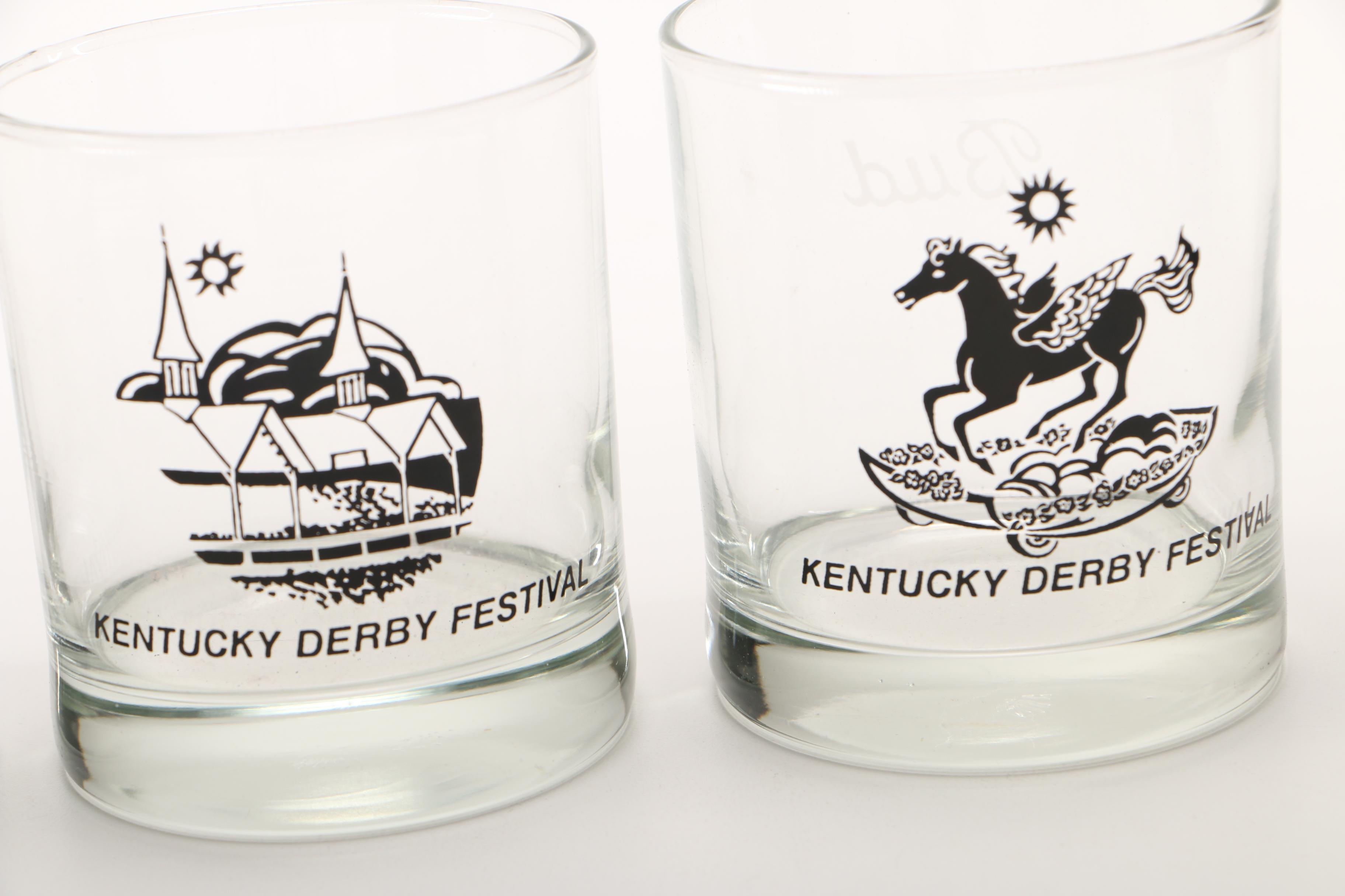 Kentucky Derby Festival Rocks Glasses