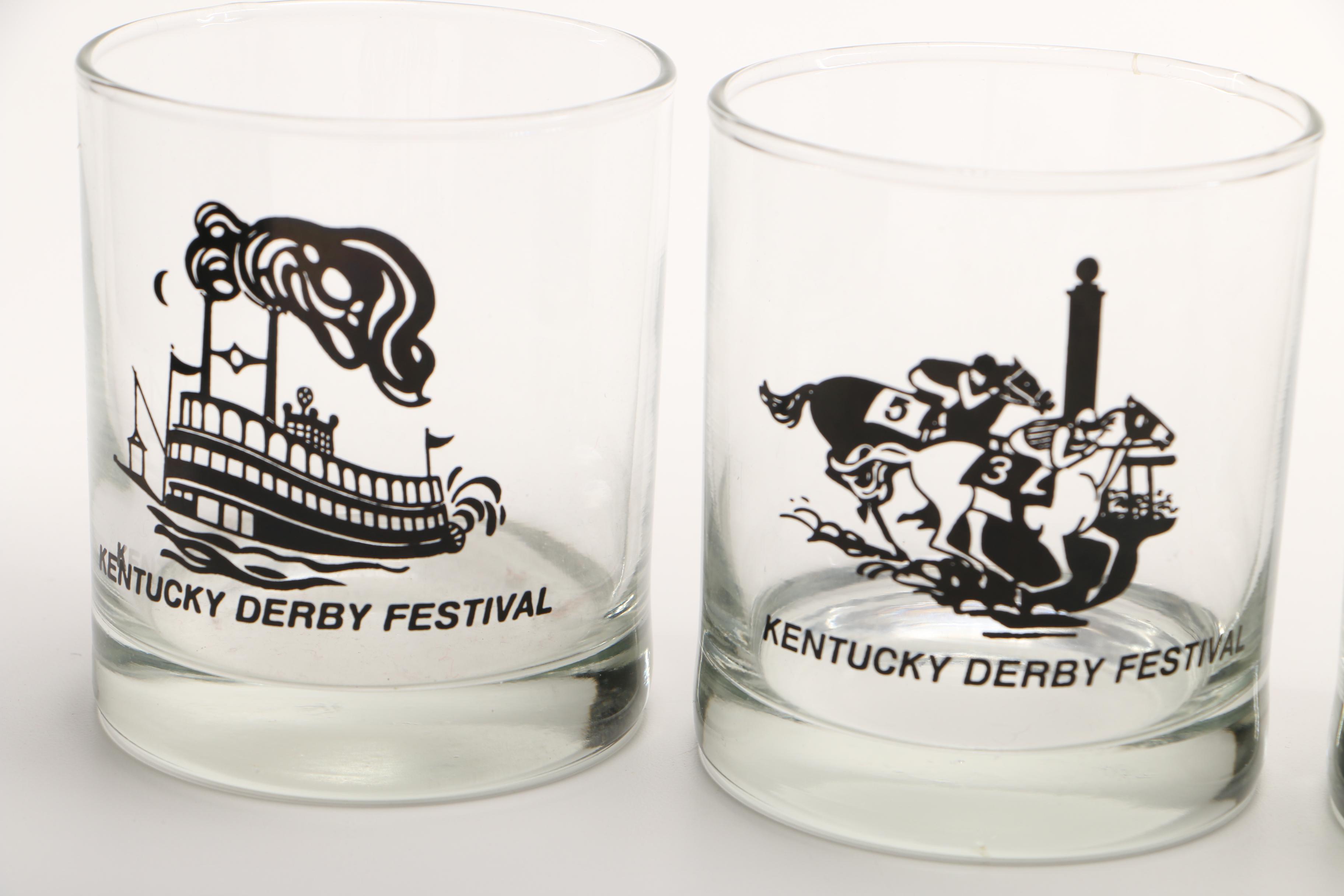 Kentucky Derby Festival Rocks Glasses