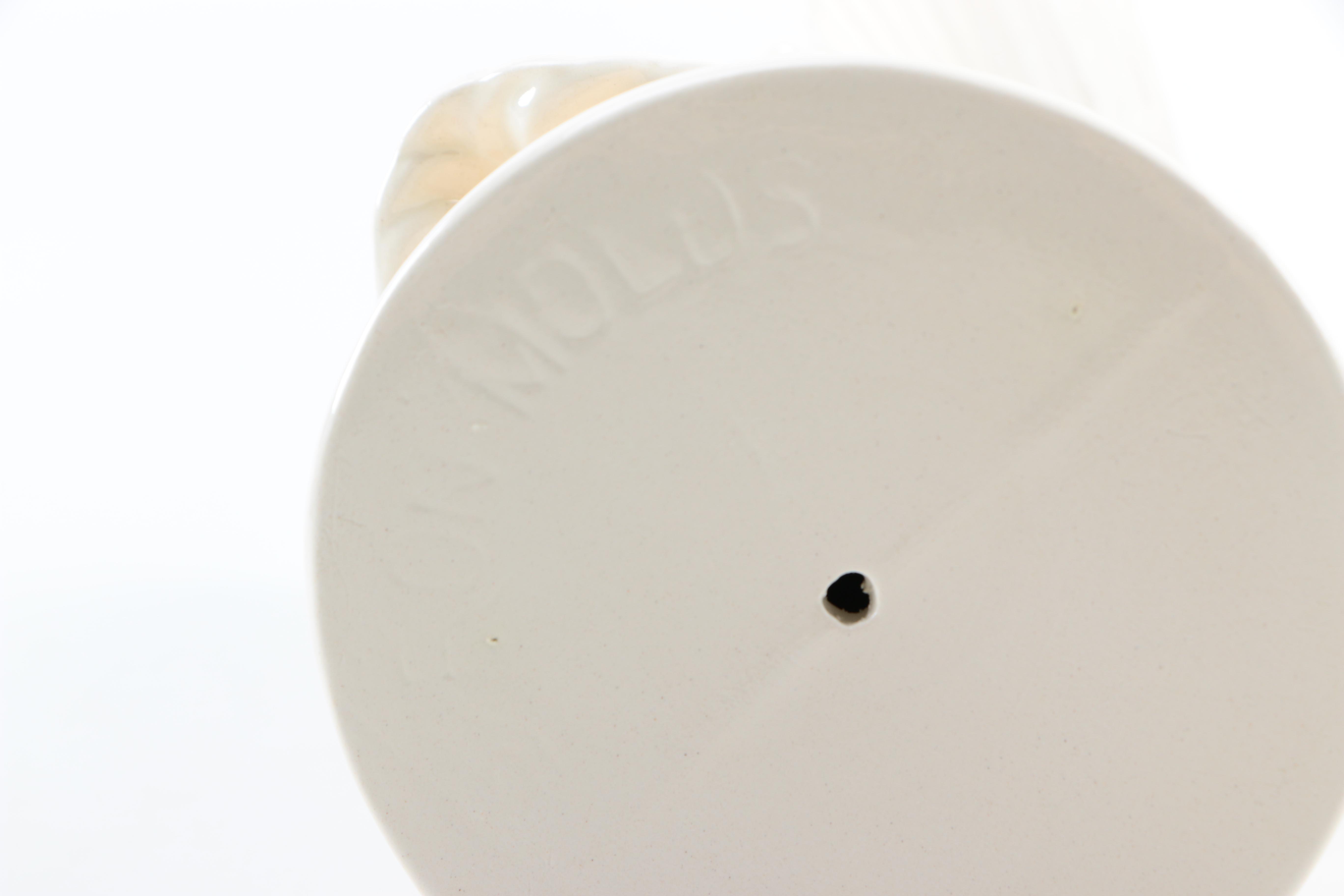 Pair of Ceramic Dove Figurines by Byron Molds