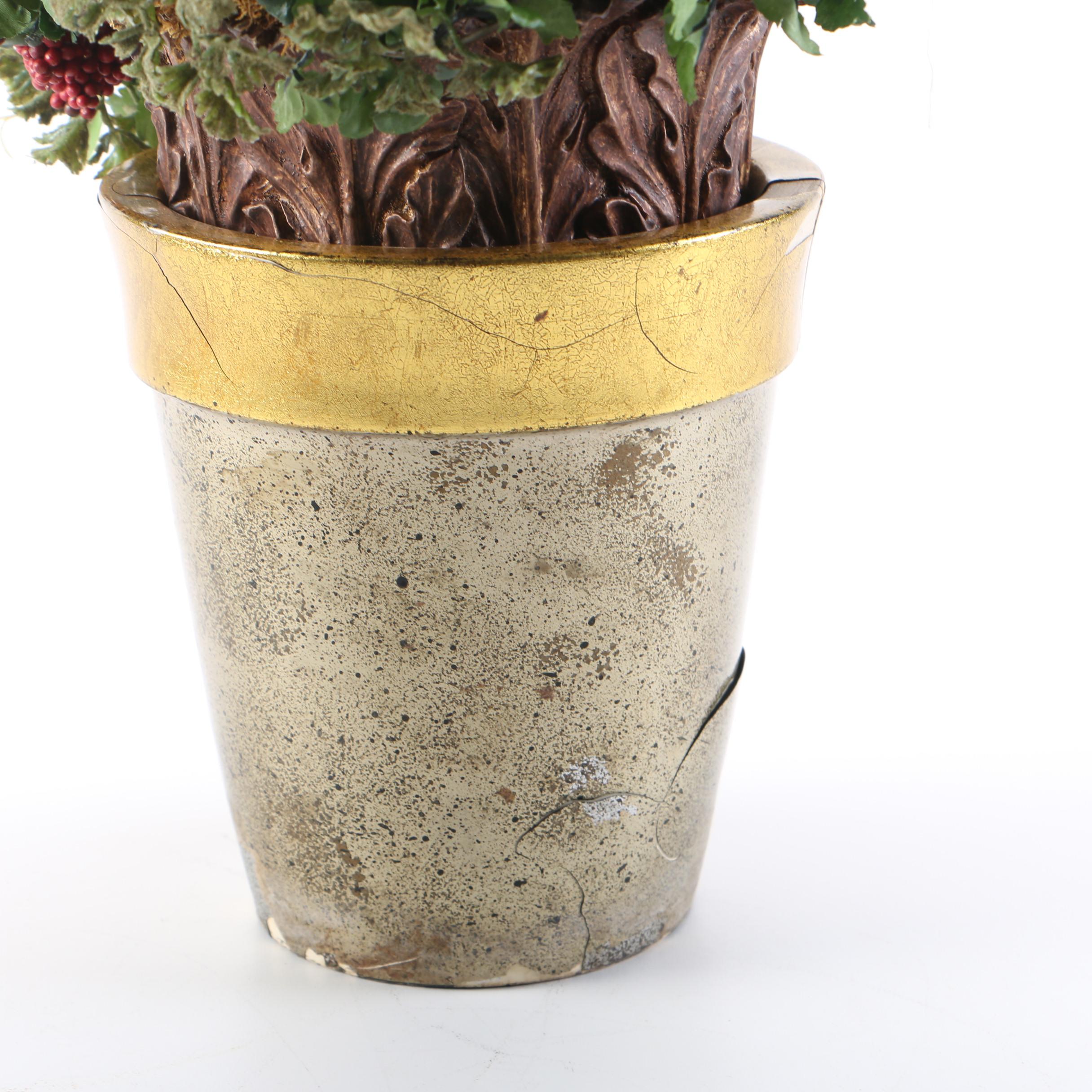 Topiary Style Faux Plants