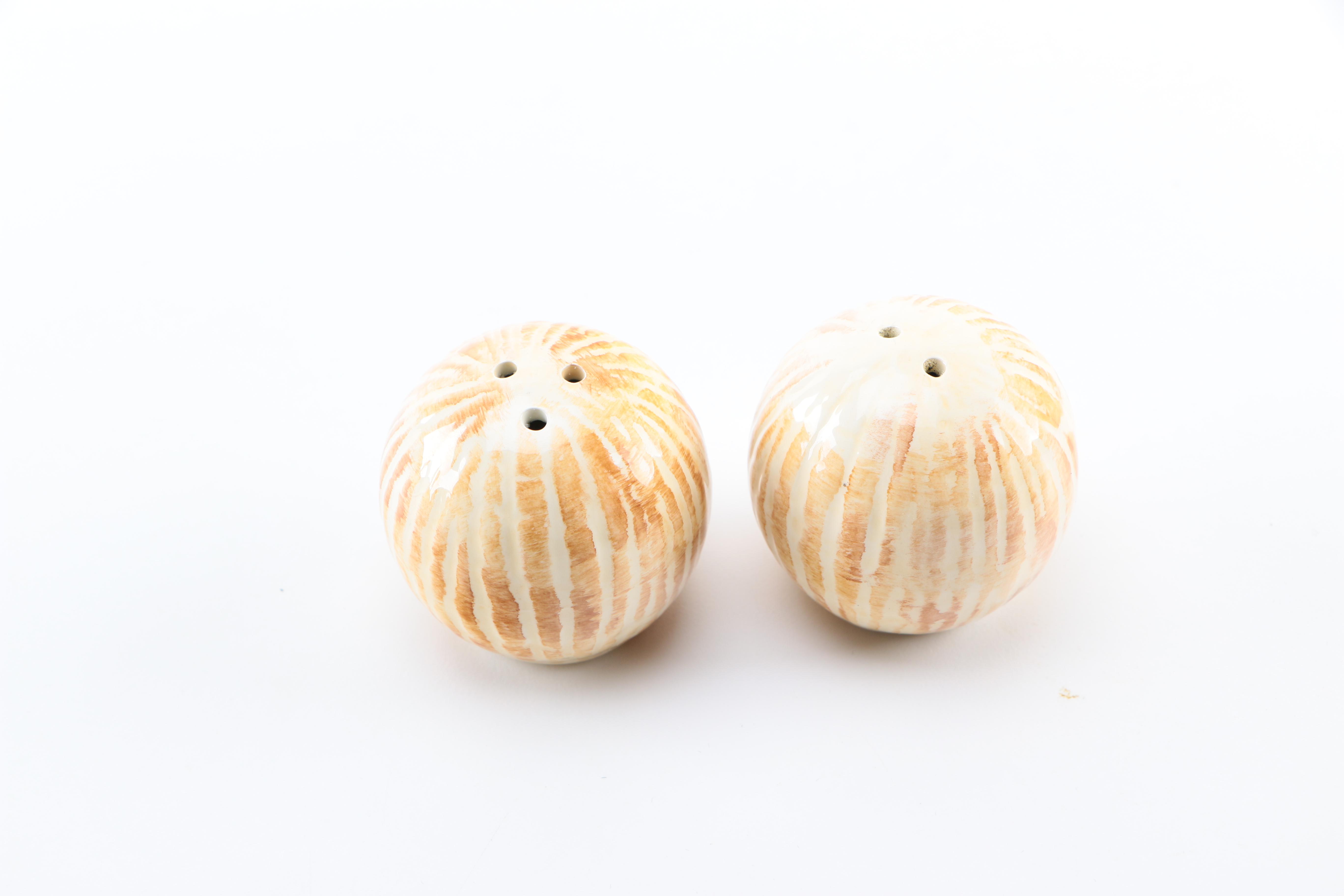Assortment of Ceramic Salt and Pepper Shakers