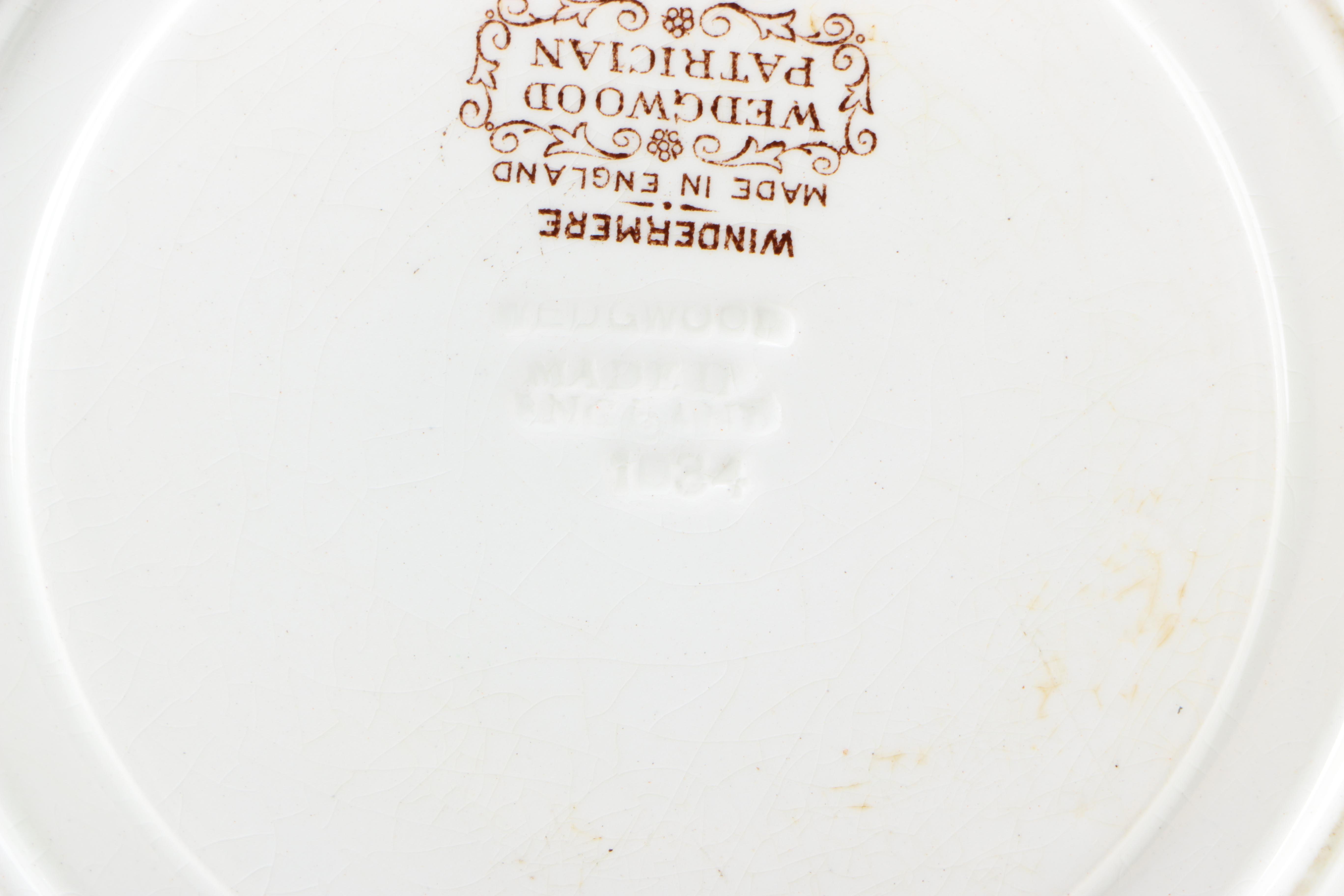 Wedgwood Patrician "Windermere" Plate