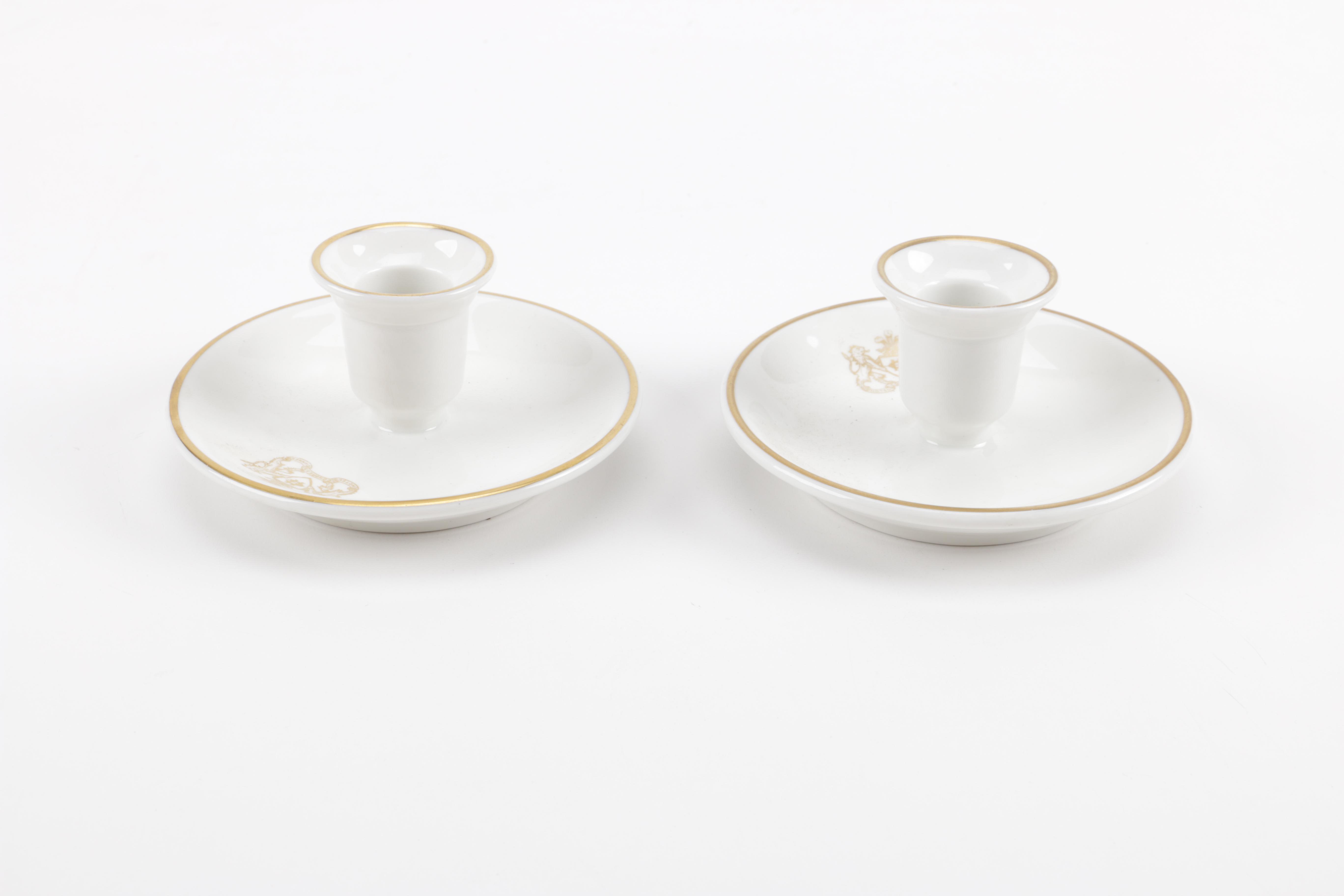 Ceramic Table Ware Pieces From The Congress Hotel