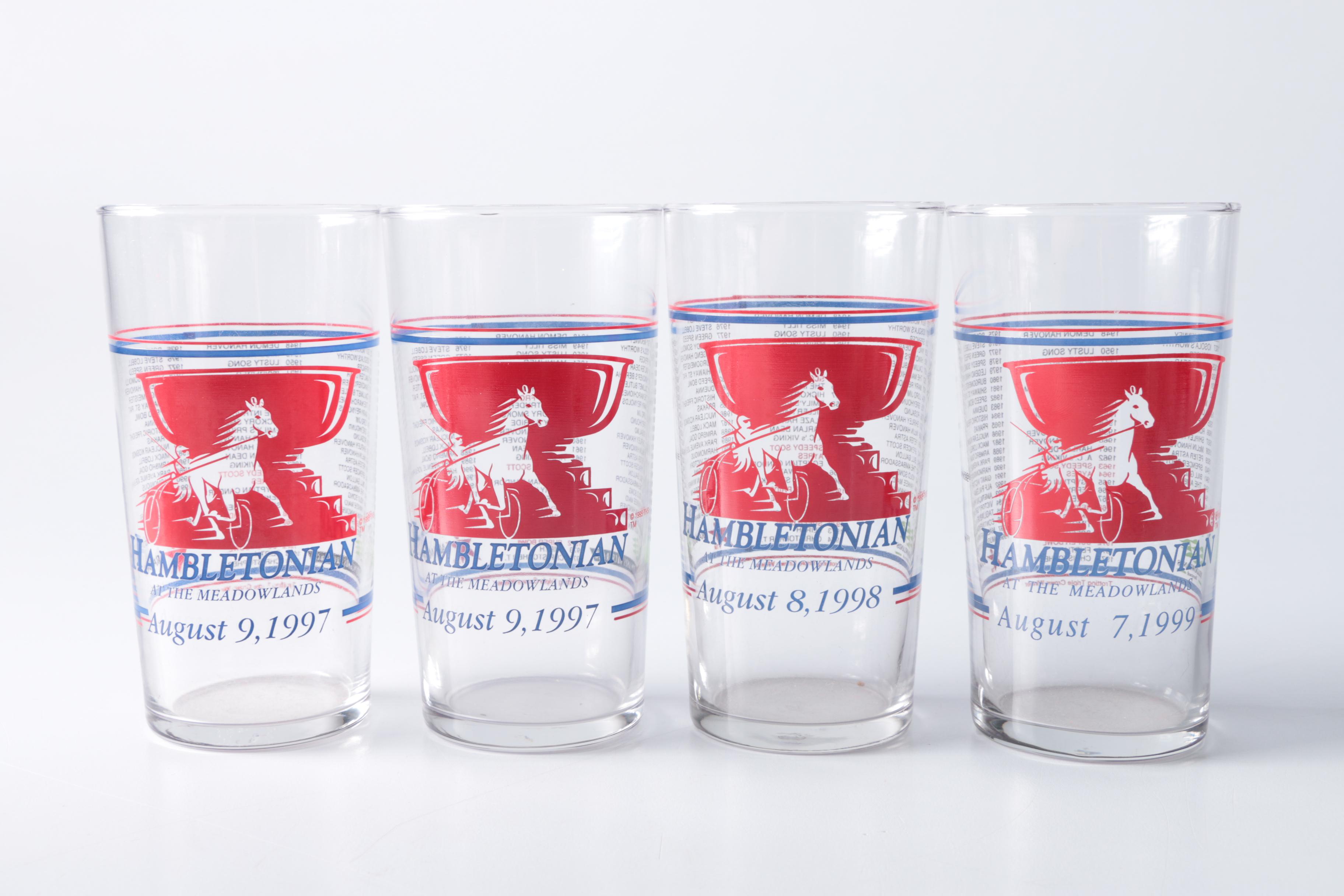 Hambletonian Harness Racing Glasses