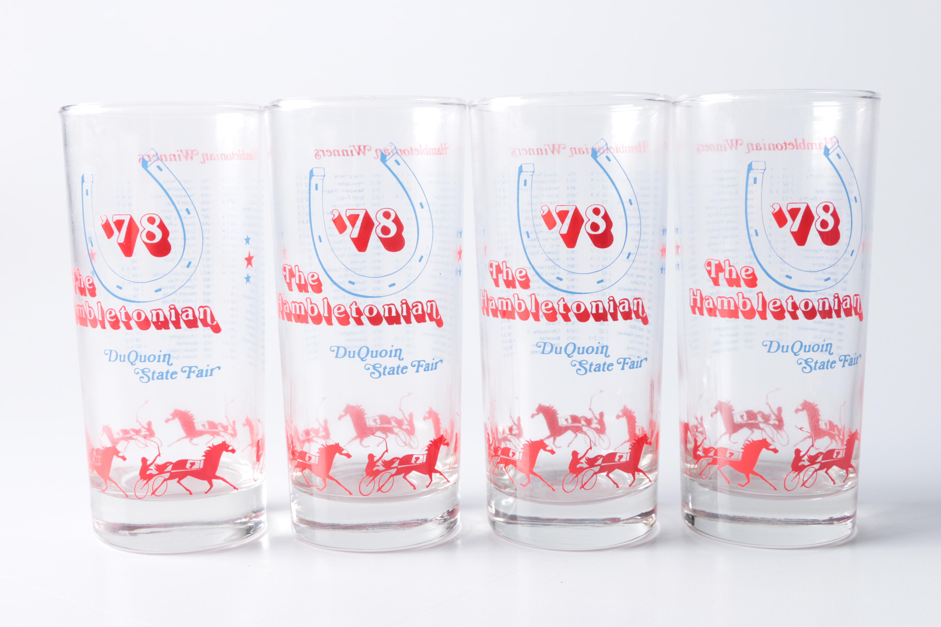 Hambletonian Harness Racing Glasses