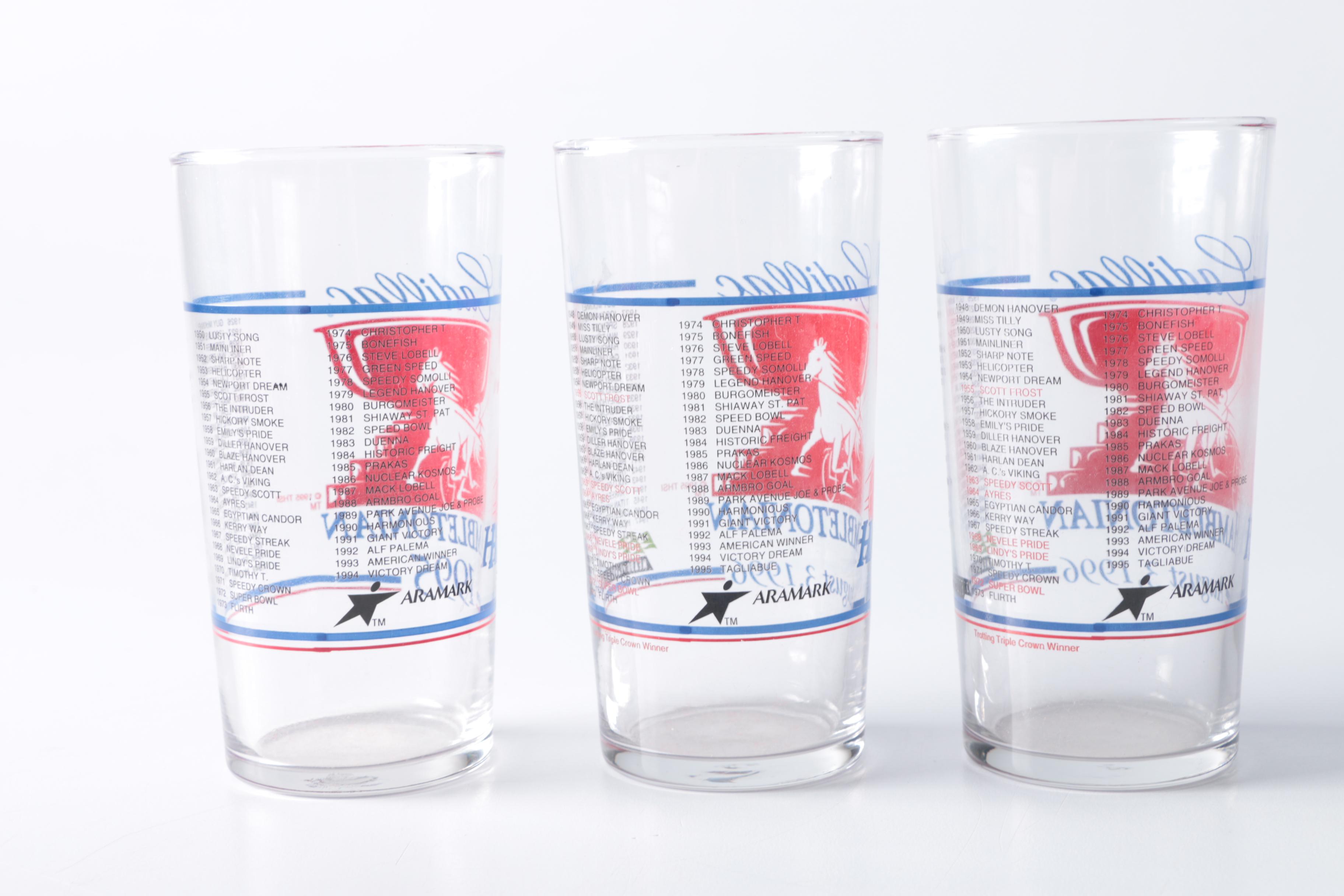 Hambletonian Harness Racing Glasses