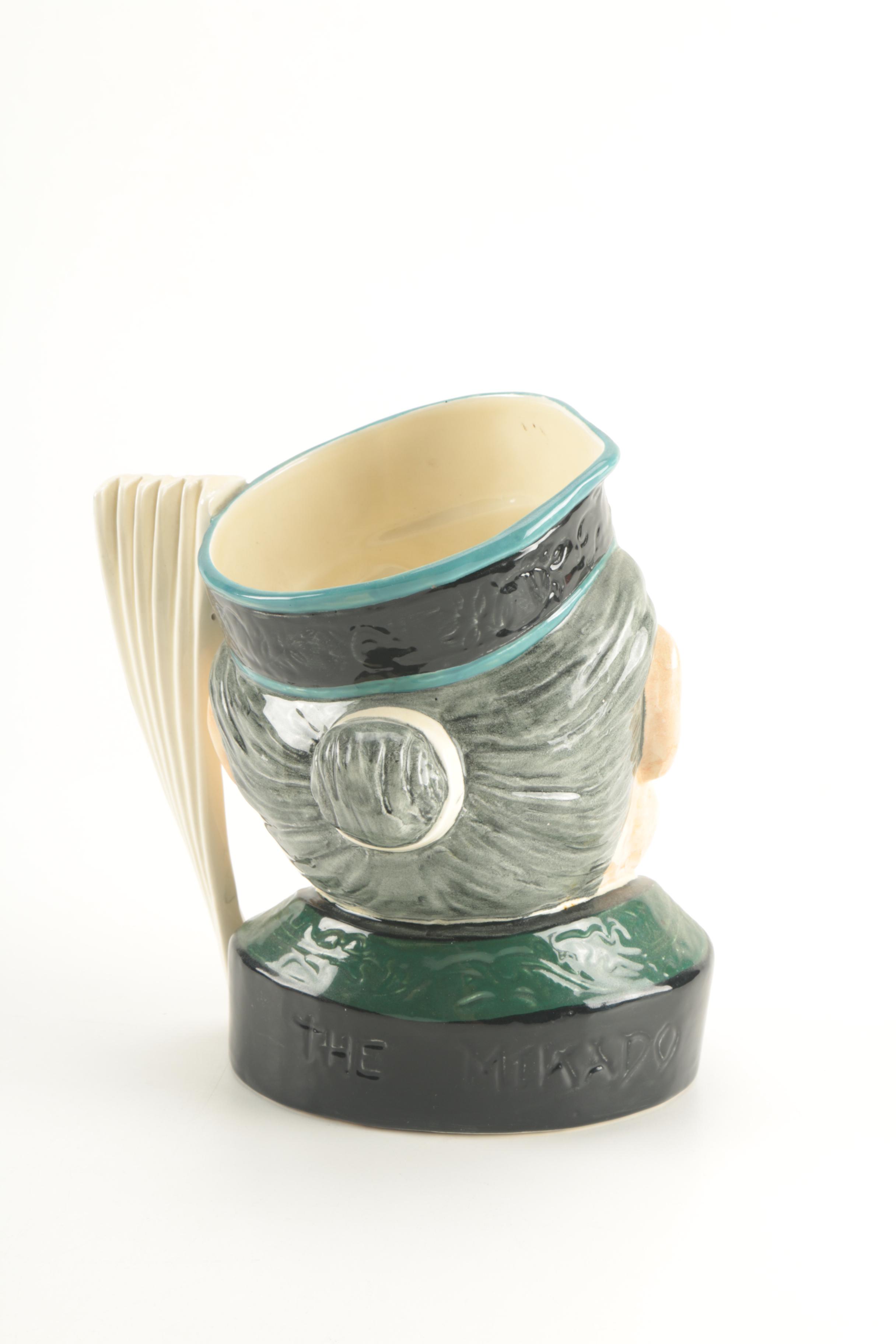 Royal Doulton Toby Jugs of Japanese Characters