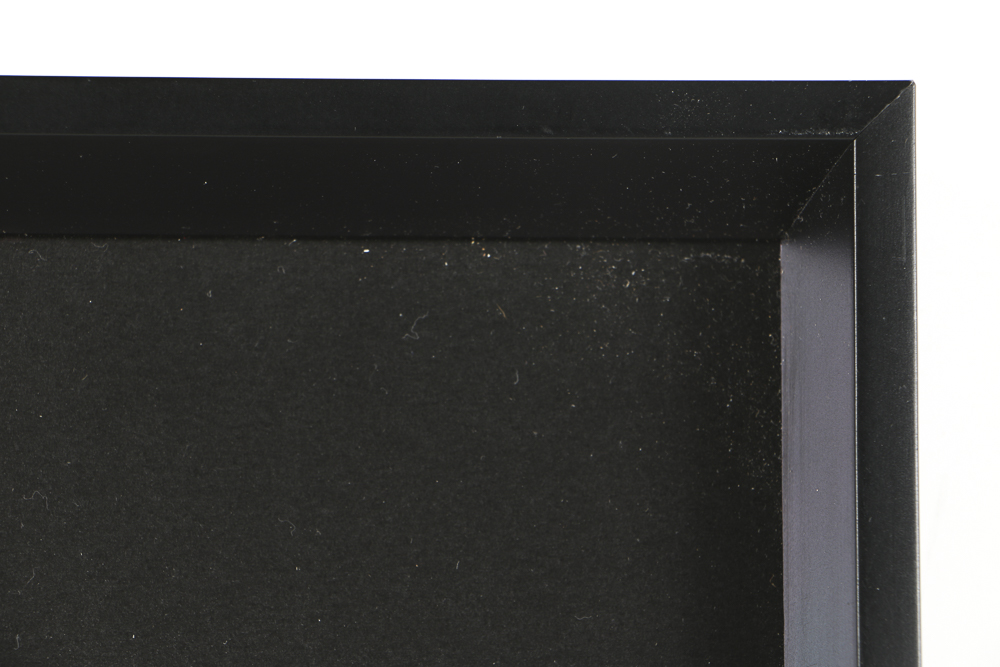 Digital Black and White Photograph of Young Woman with an Umbrella