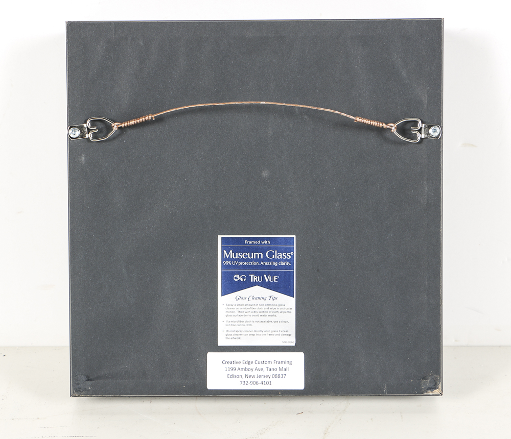 Digital Black and White Photograph of Young Woman with an Umbrella