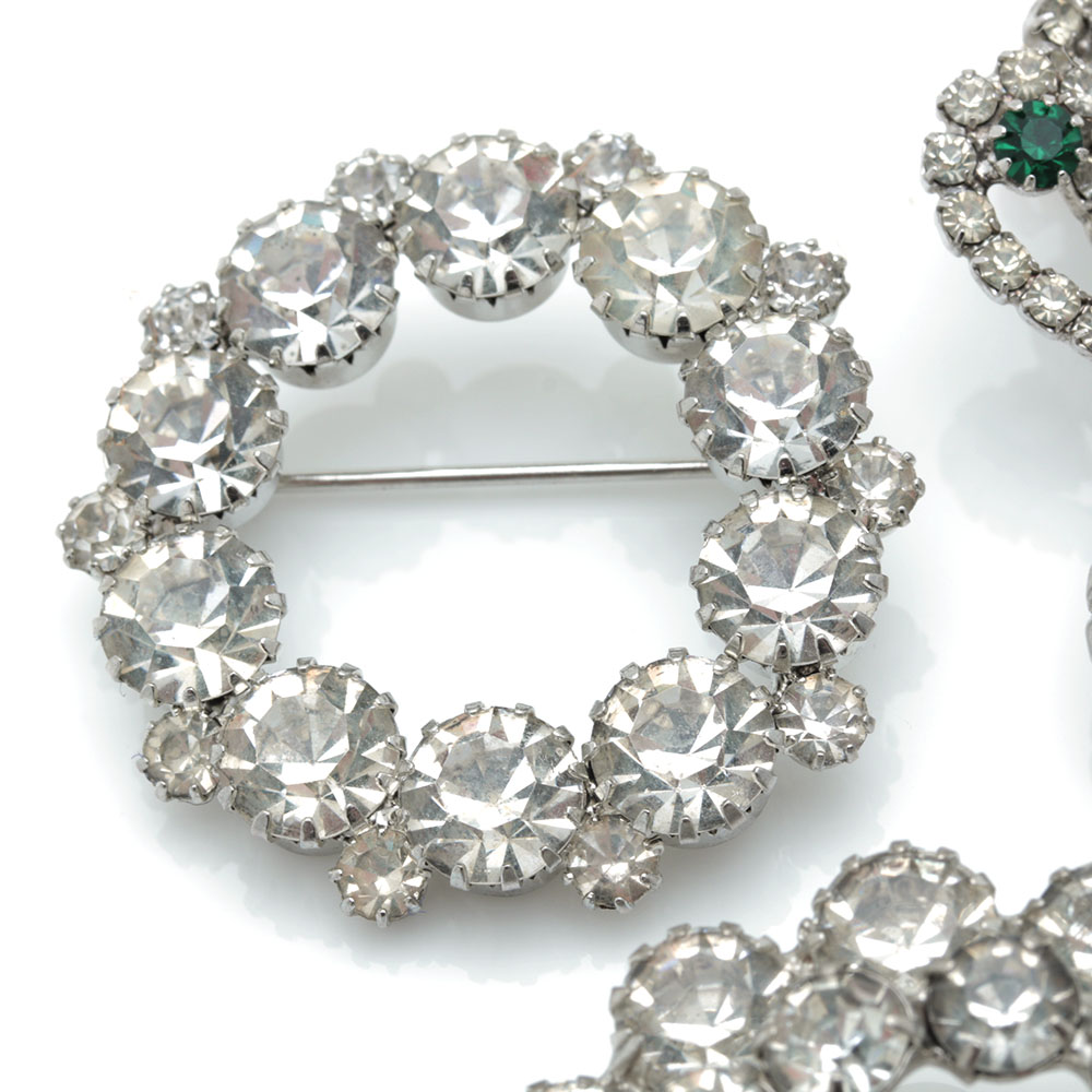 Aurora Borealis and Vintage Rhinestone Jewelry