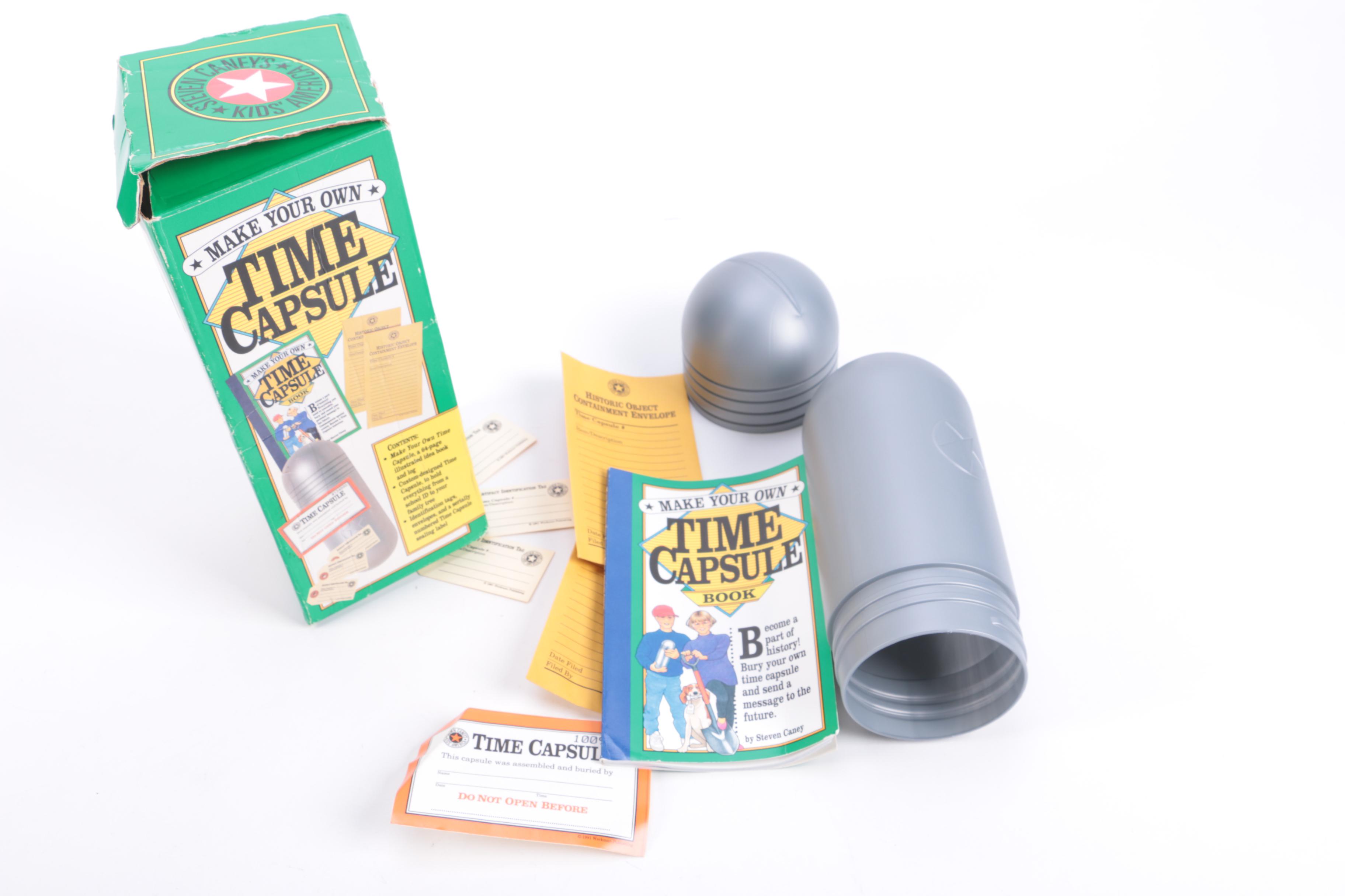 Block Puzzle Set and Time Capsule Toy