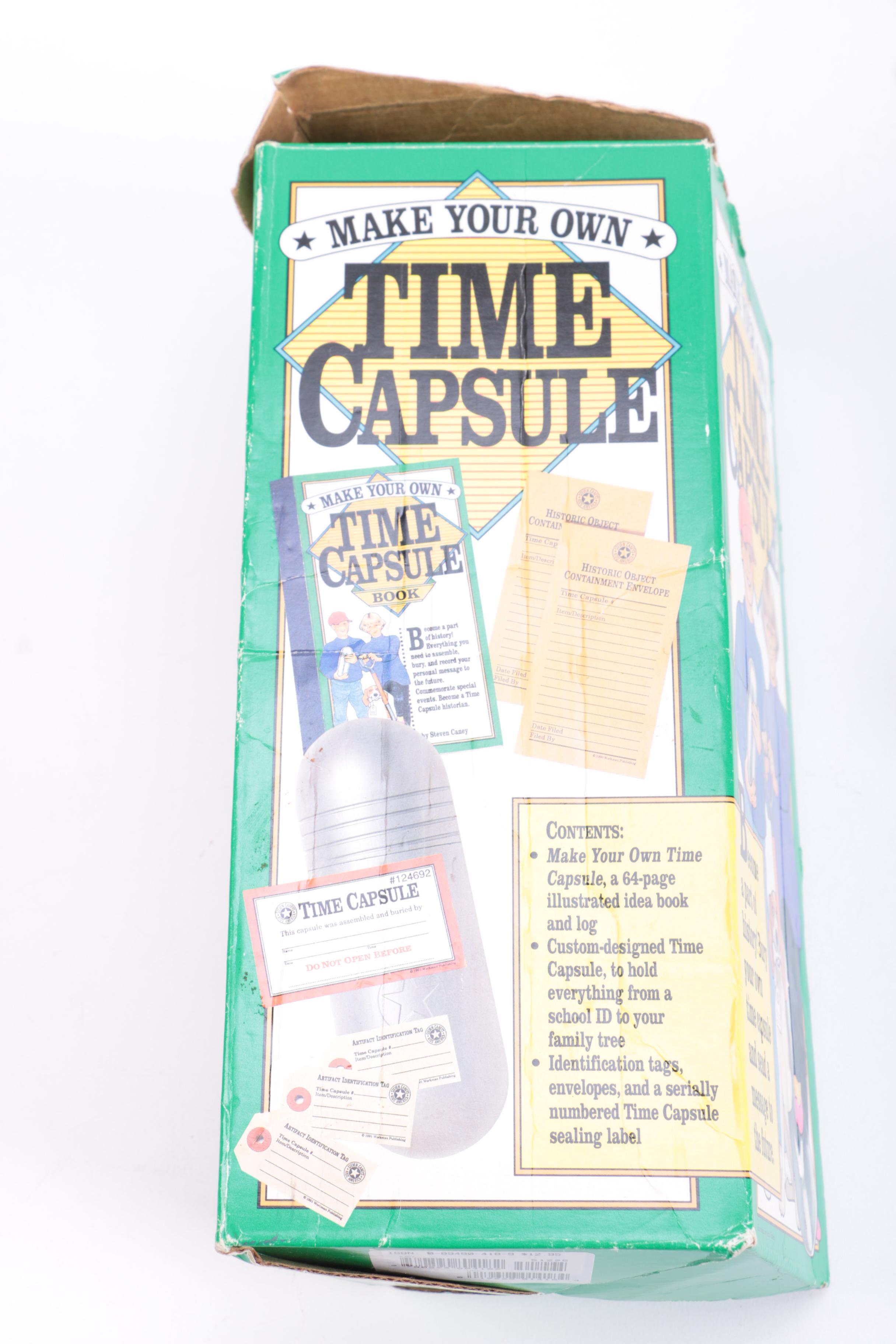 Block Puzzle Set and Time Capsule Toy