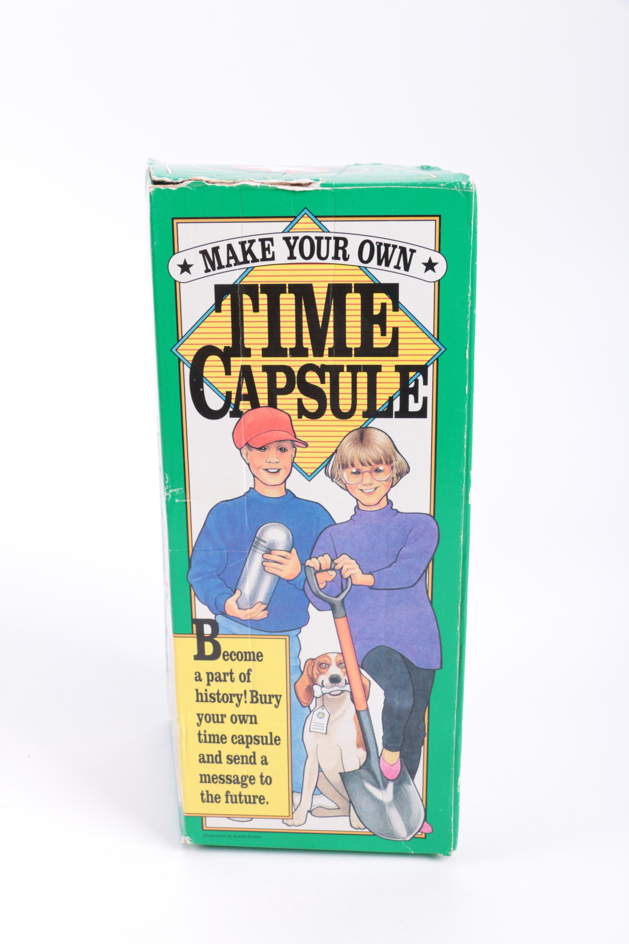 Block Puzzle Set and Time Capsule Toy