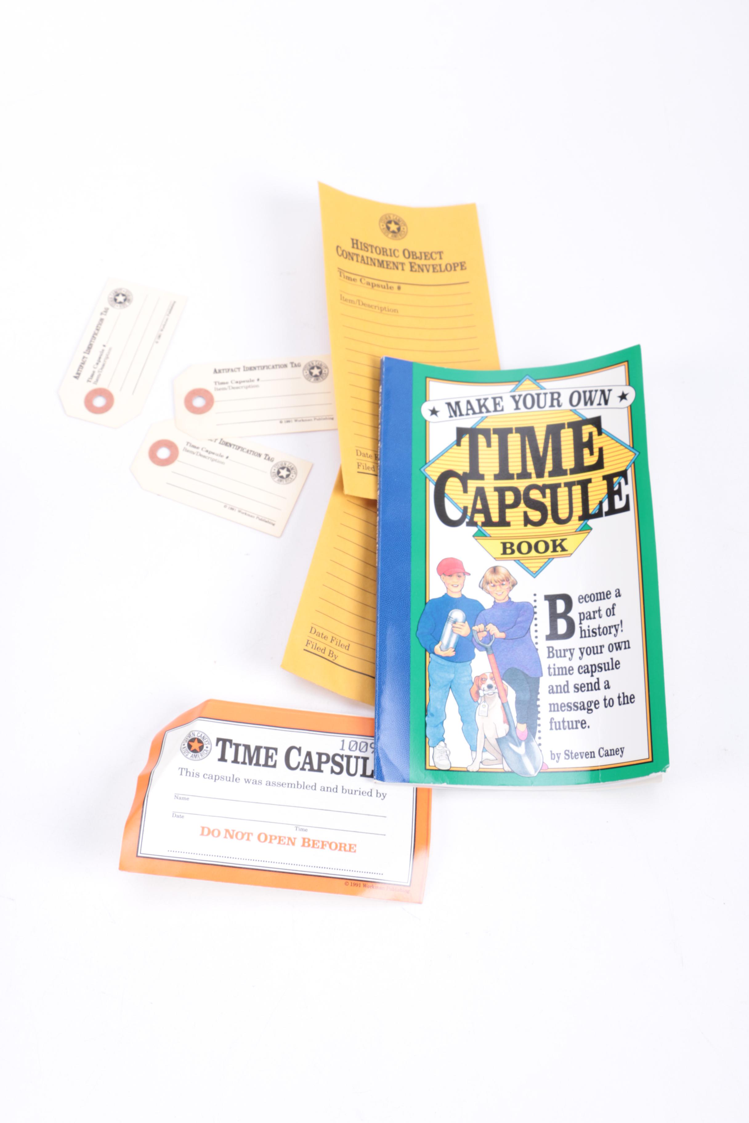 Block Puzzle Set and Time Capsule Toy