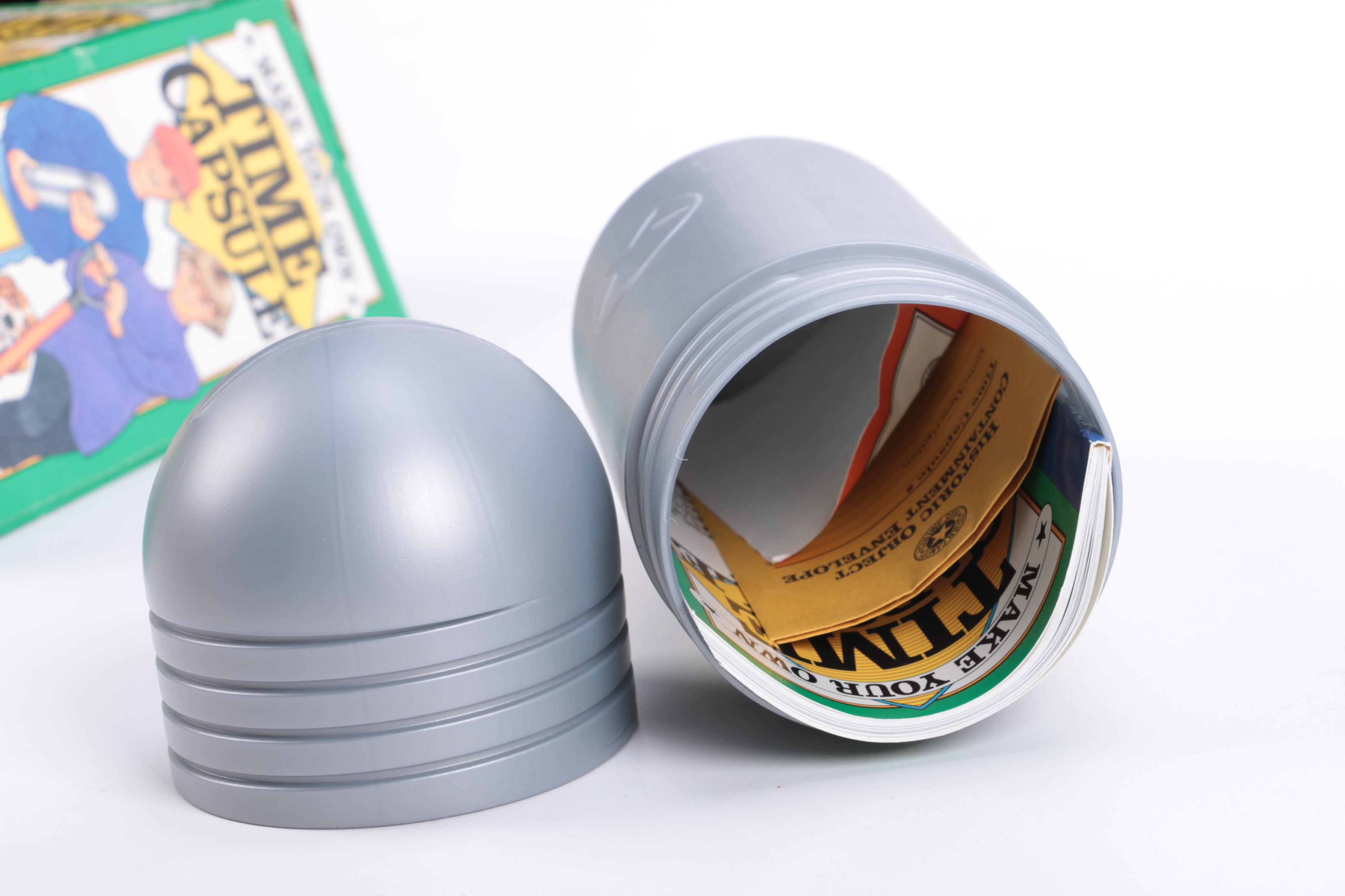 Block Puzzle Set and Time Capsule Toy