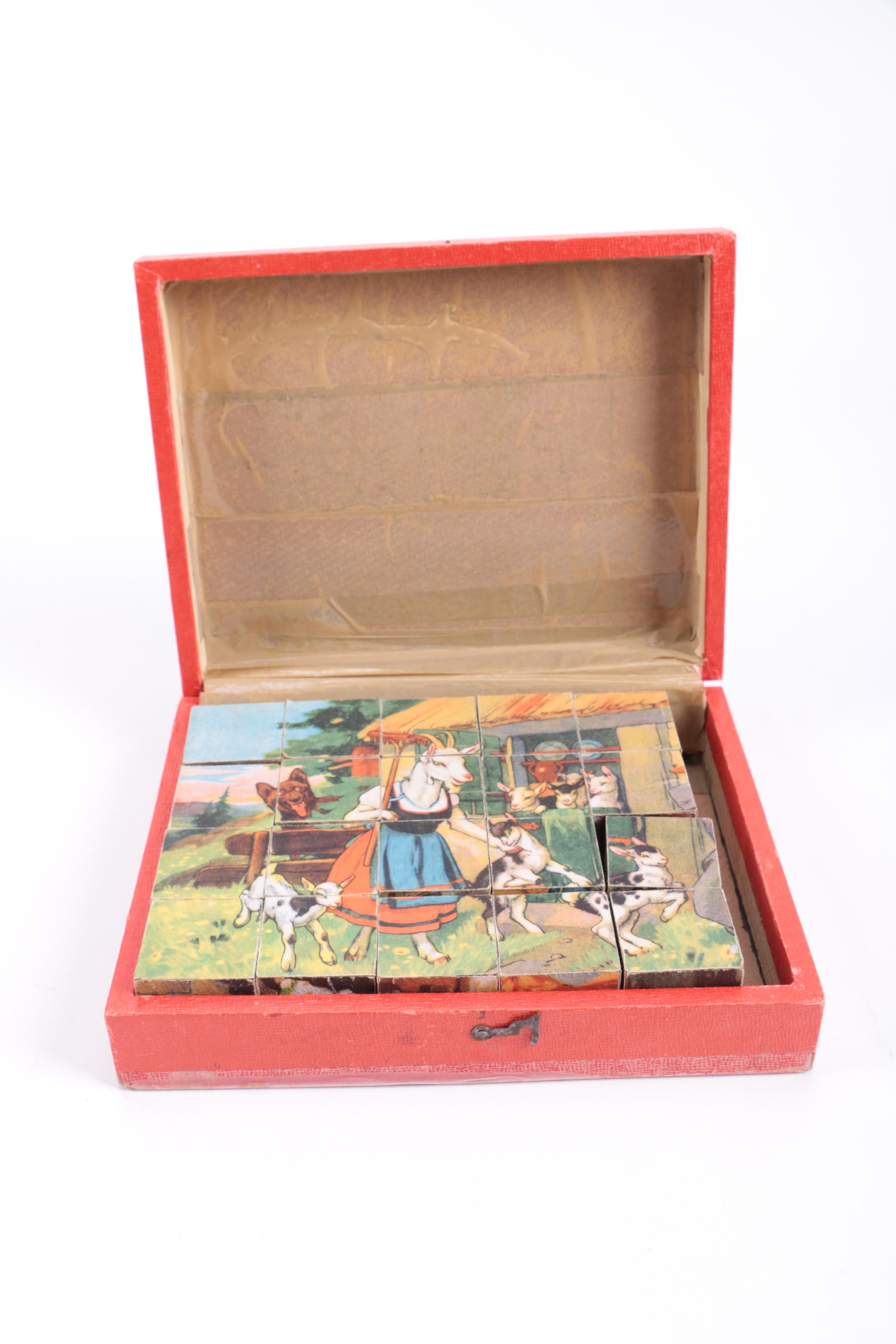 Block Puzzle Set and Time Capsule Toy