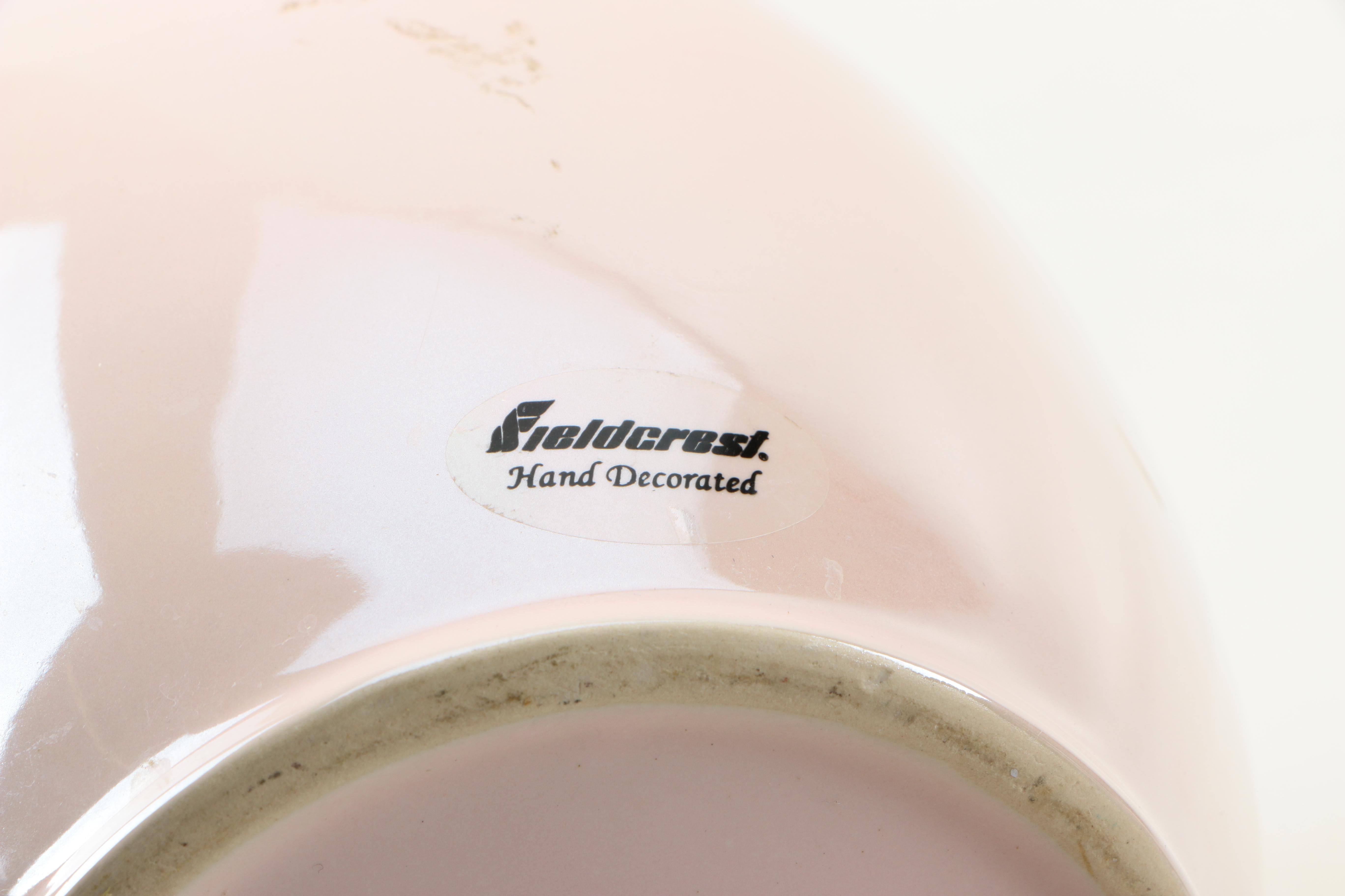 Assorted Ceramic Decor Including Delft